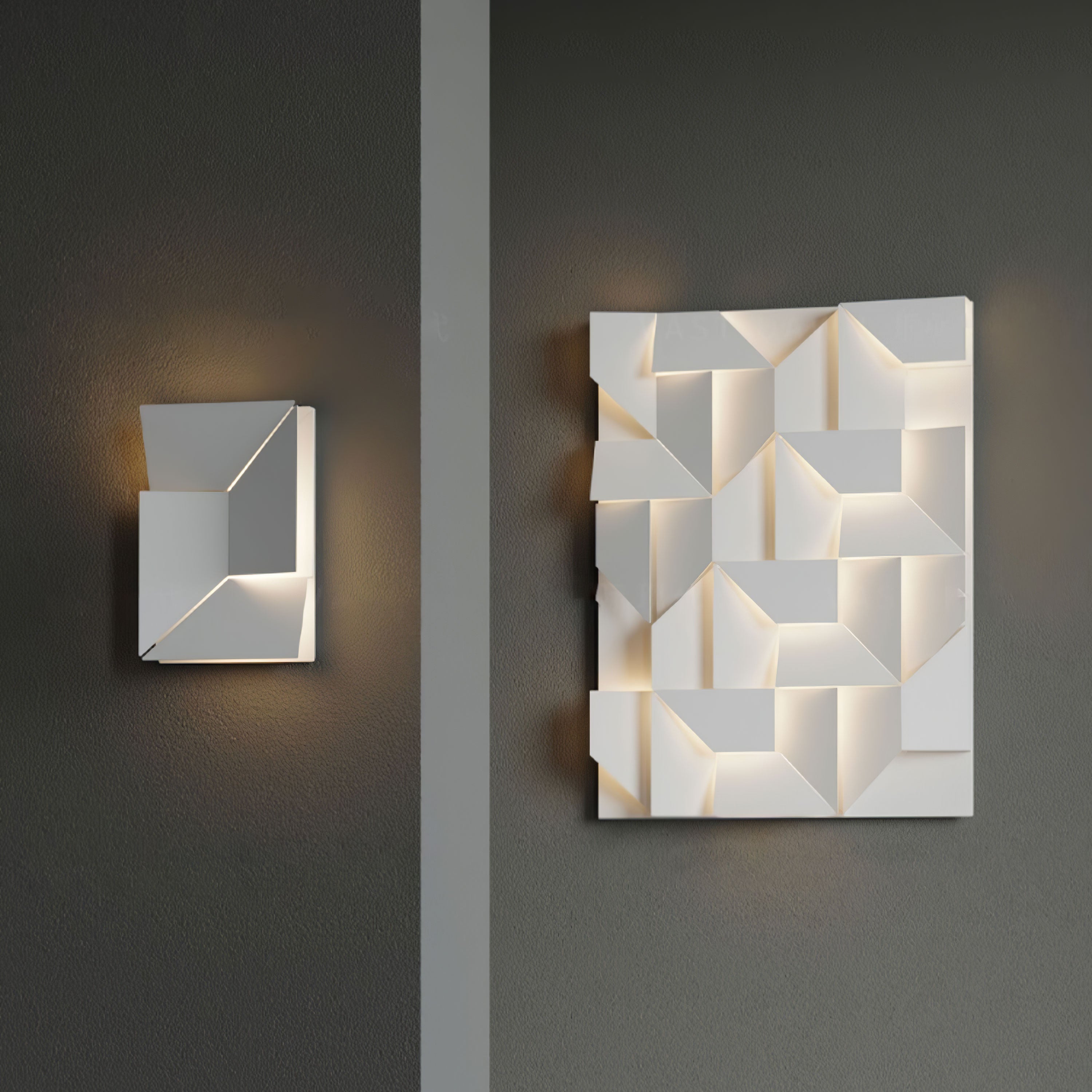 Zoliria Shadows Rechargeable Grand Sconce Wall lamp - Letslighting