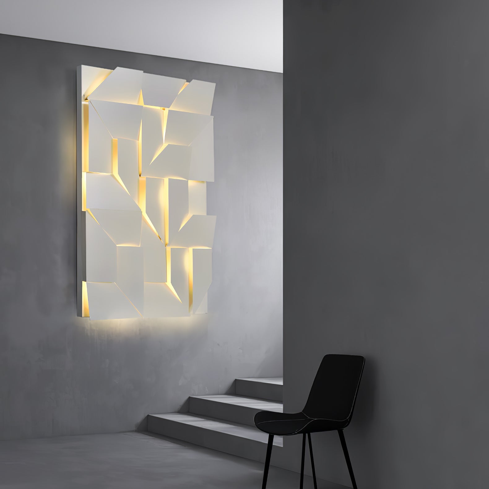 Zoliria Shadows Rechargeable Grand Sconce Wall lamp - Letslighting