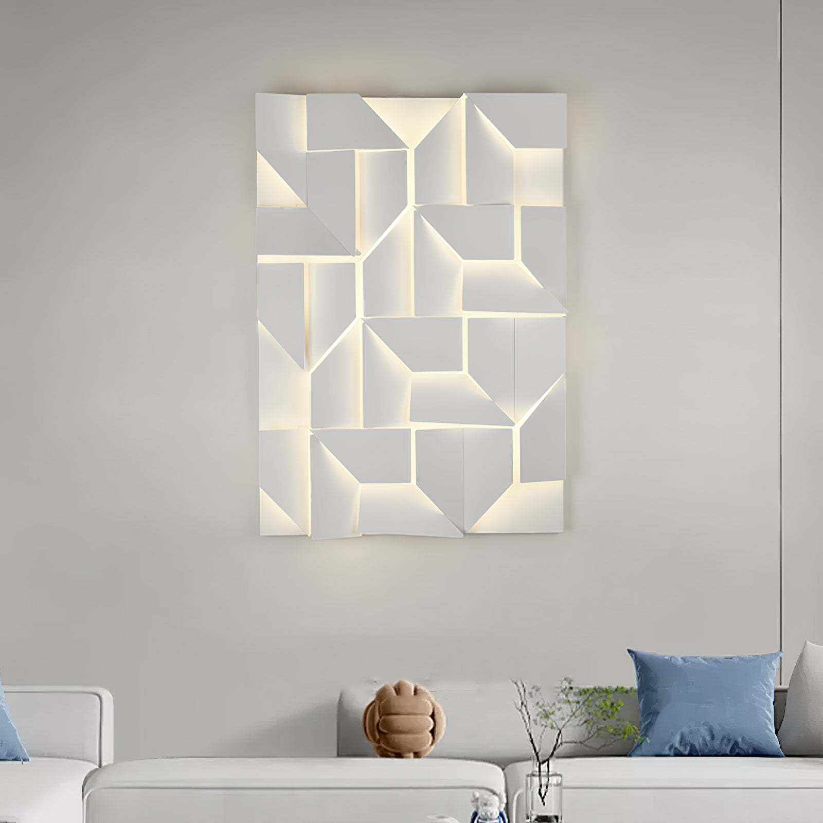 Zoliria Shadows Rechargeable Grand Sconce Wall lamp - Letslighting