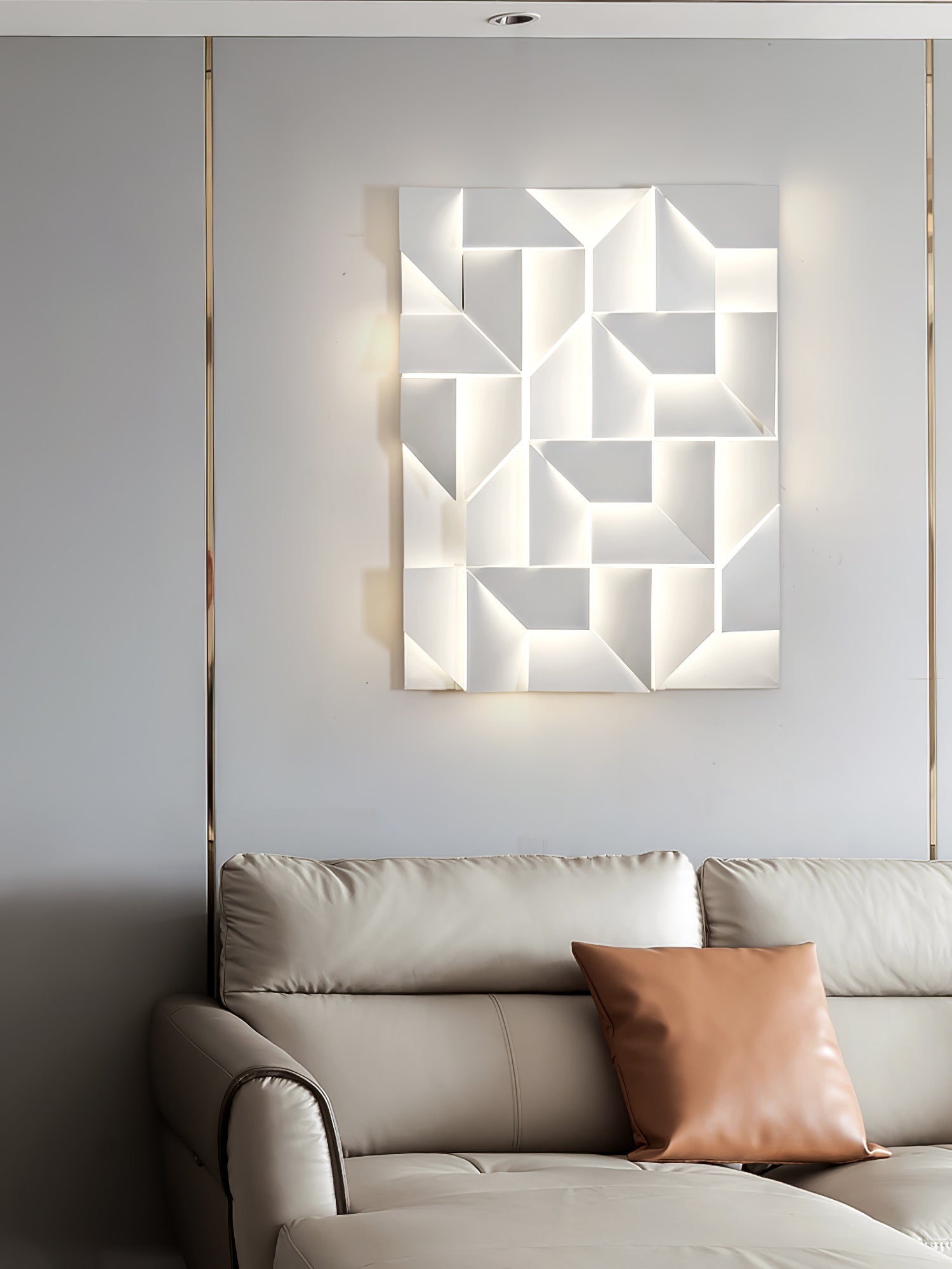 Zoliria Shadows Rechargeable Grand Sconce Wall lamp - Letslighting