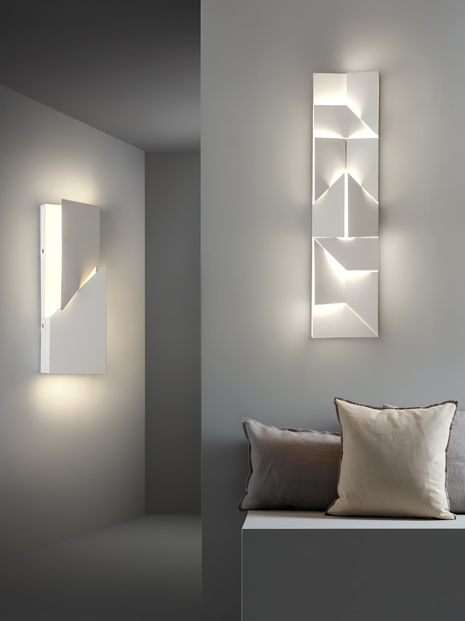Zoliria Shadows Rechargeable Grand Sconce Wall lamp - Letslighting