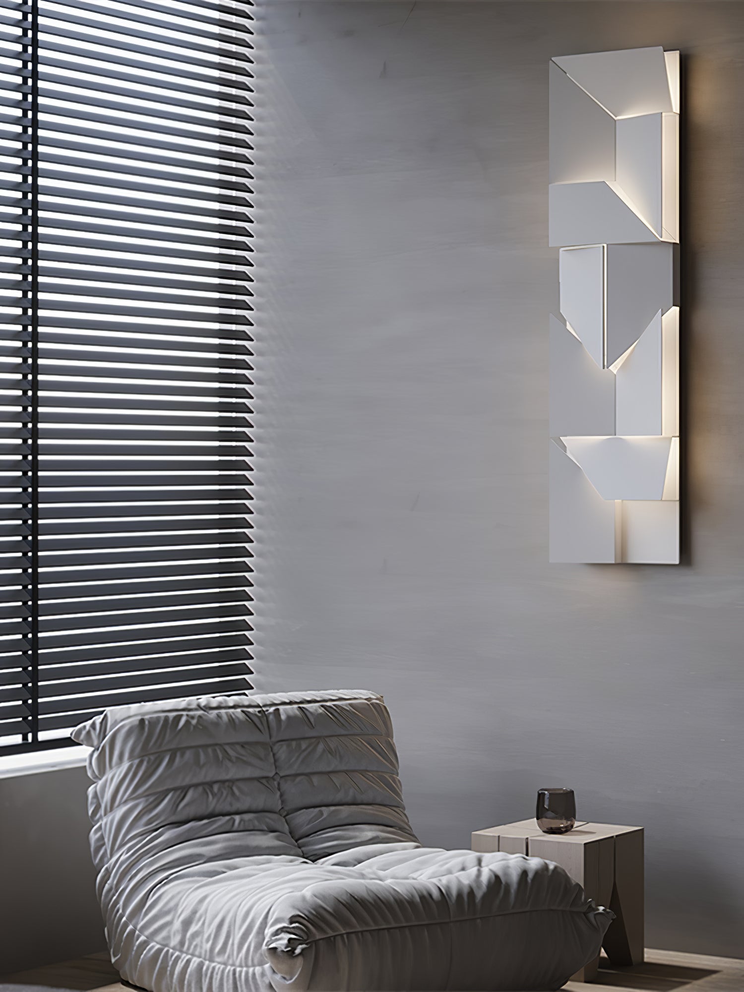Zoliria Shadows Rechargeable Grand Sconce Wall lamp - Letslighting