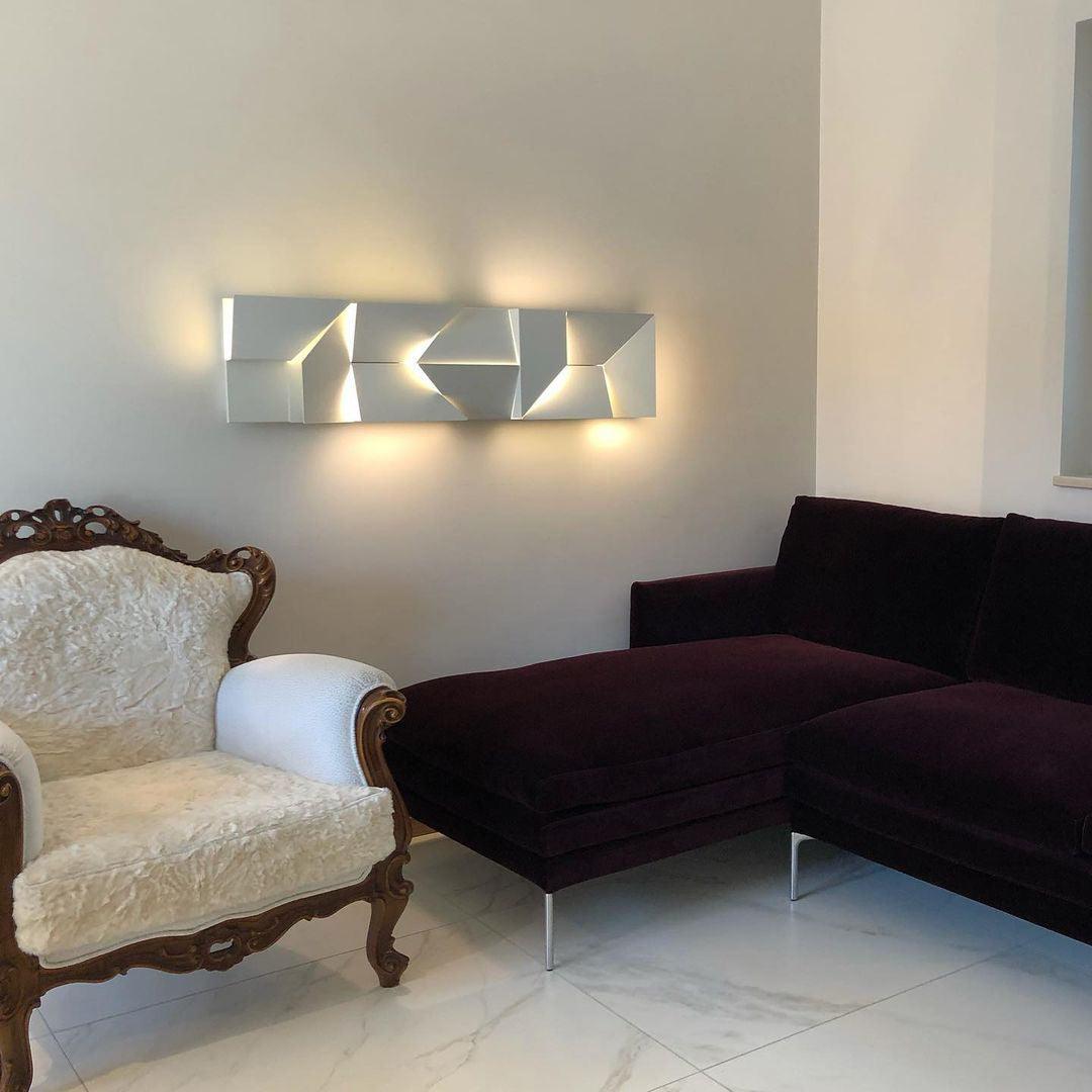 Zoliria Shadows Rechargeable Grand Sconce Wall lamp - Letslighting