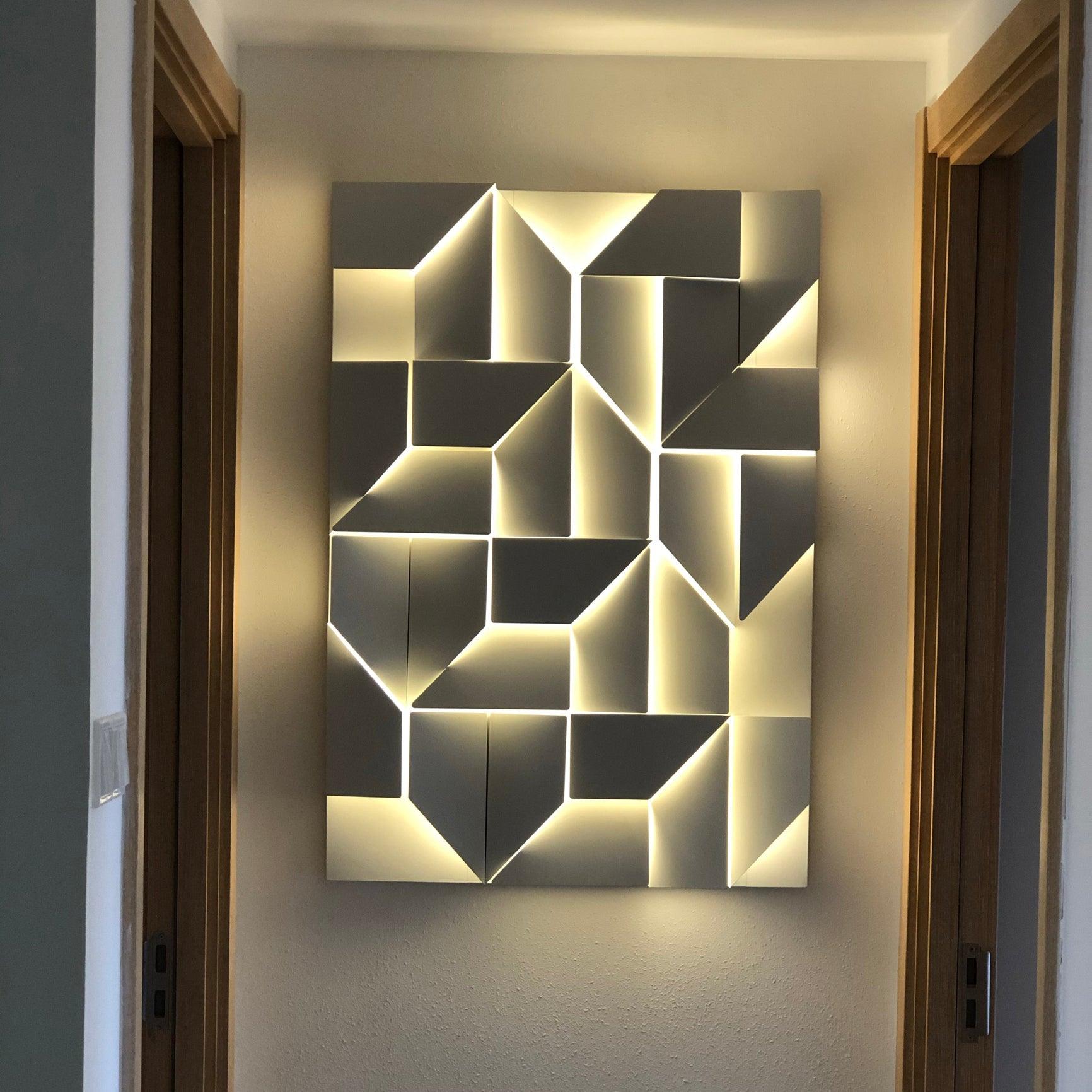 Zoliria Shadows Rechargeable Grand Sconce Wall lamp - Letslighting