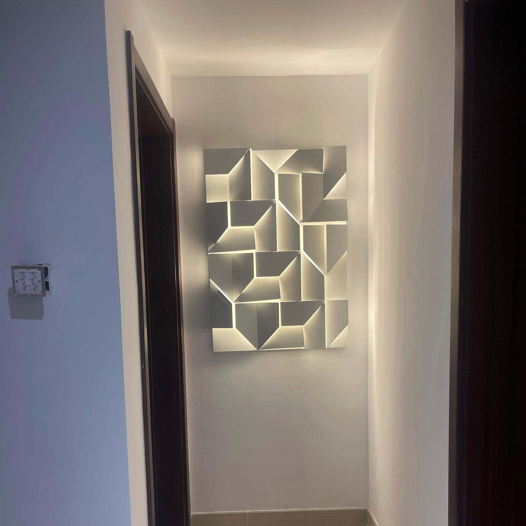 Zoliria Shadows Rechargeable Grand Sconce Wall lamp - Letslighting