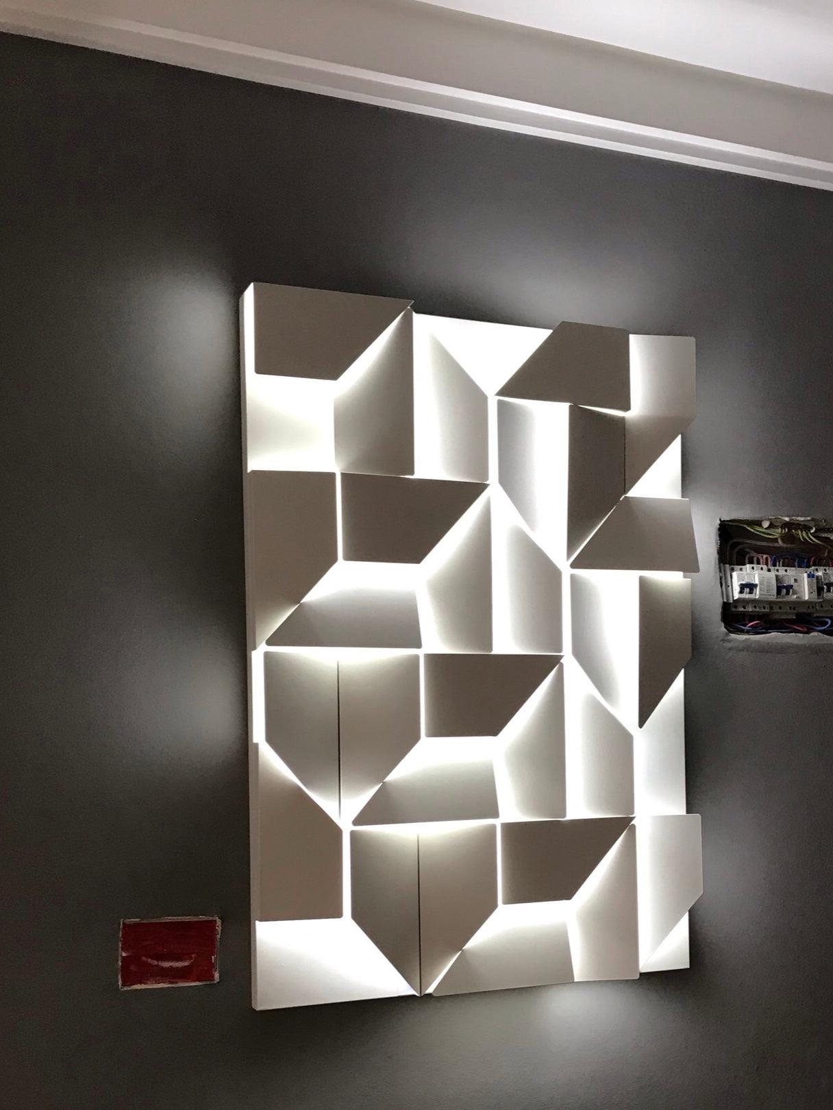 Zoliria Shadows Rechargeable Grand Sconce Wall lamp - Letslighting