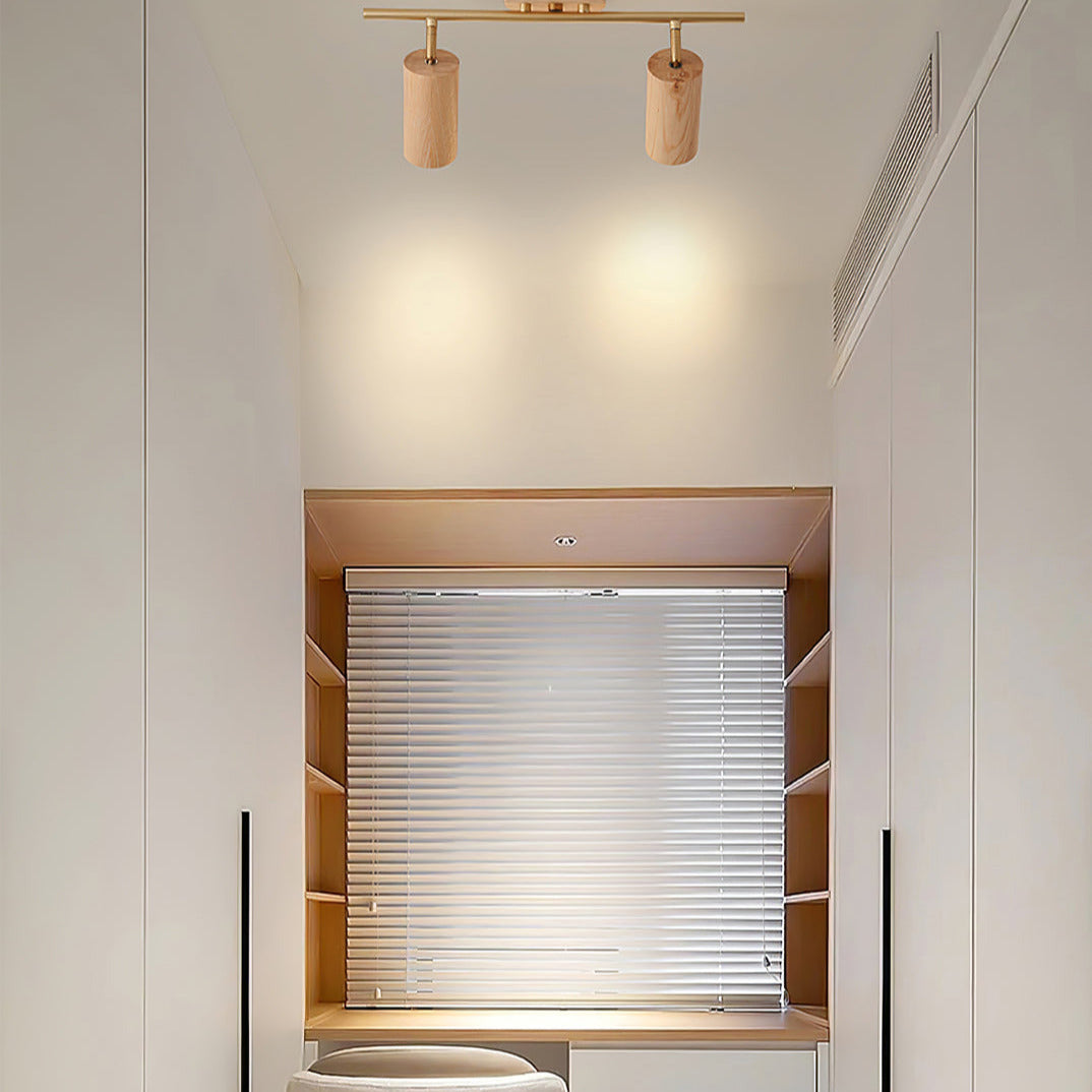 Aim Ceiling Light Spotlight  Wood Long Living Room