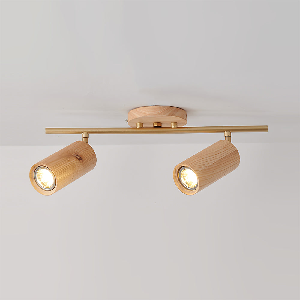 Aim Ceiling Light Spotlight  Wood Long Living Room