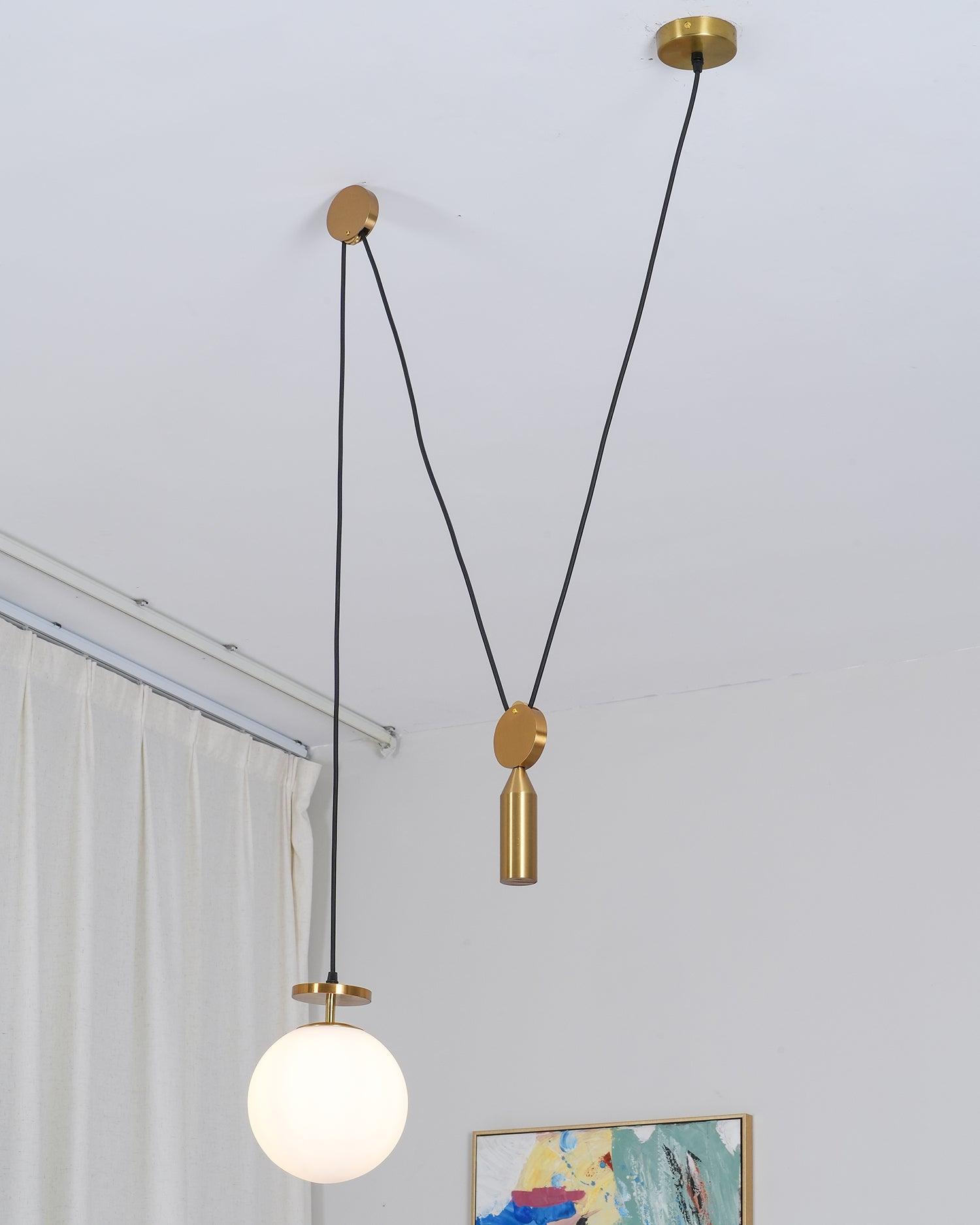 Lustra Chandelier Geometric Shape Art - Letslighting