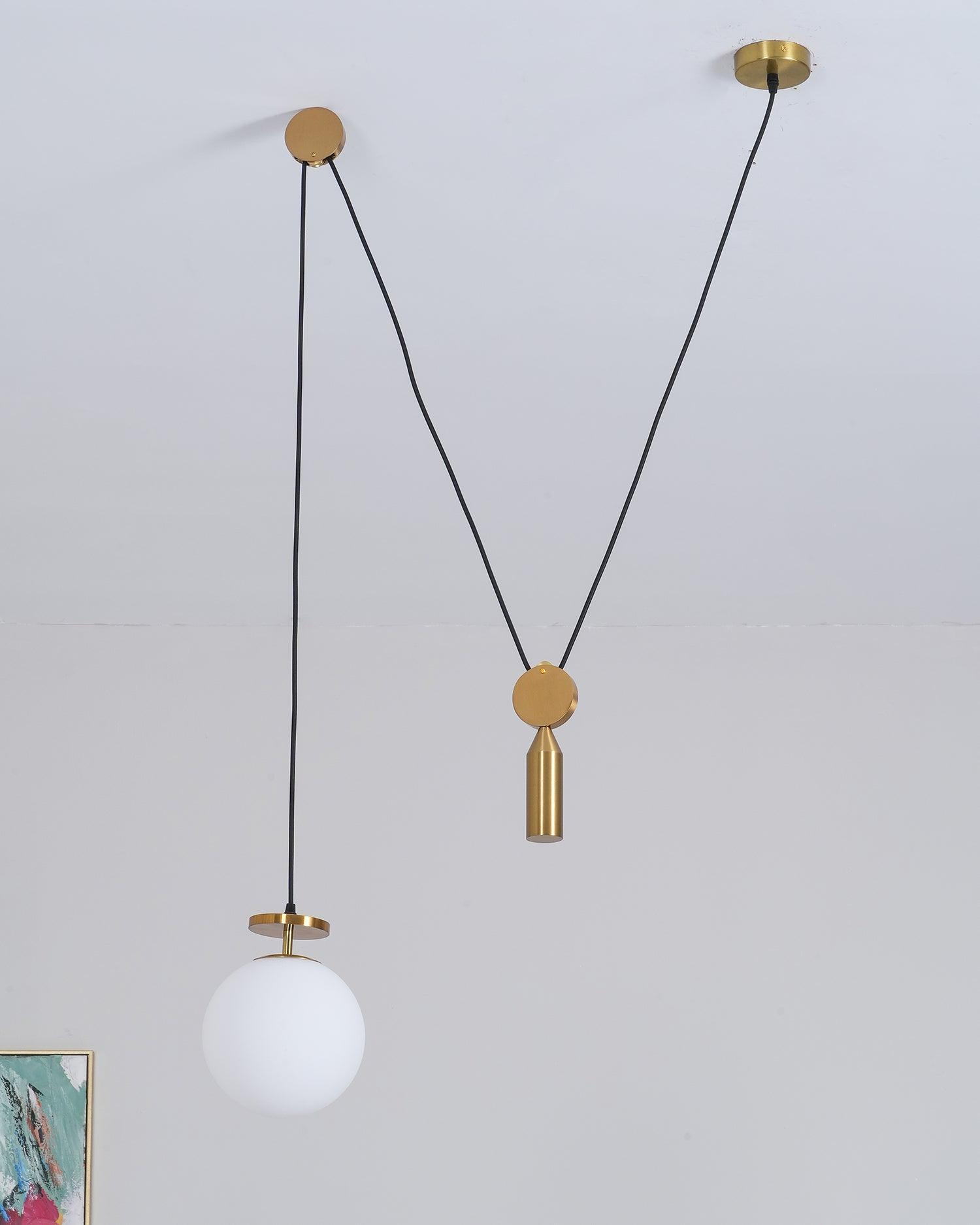 Lustra Chandelier Geometric Shape Art - Letslighting