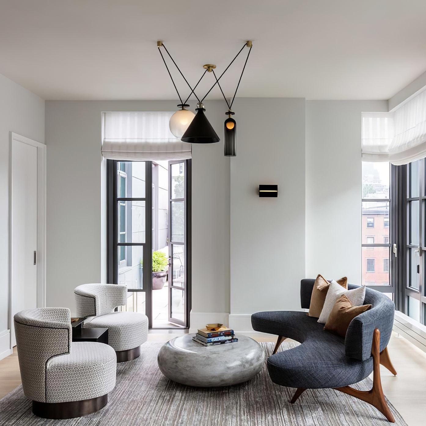 Covine Multi-Shape Adjustable Pendant Light