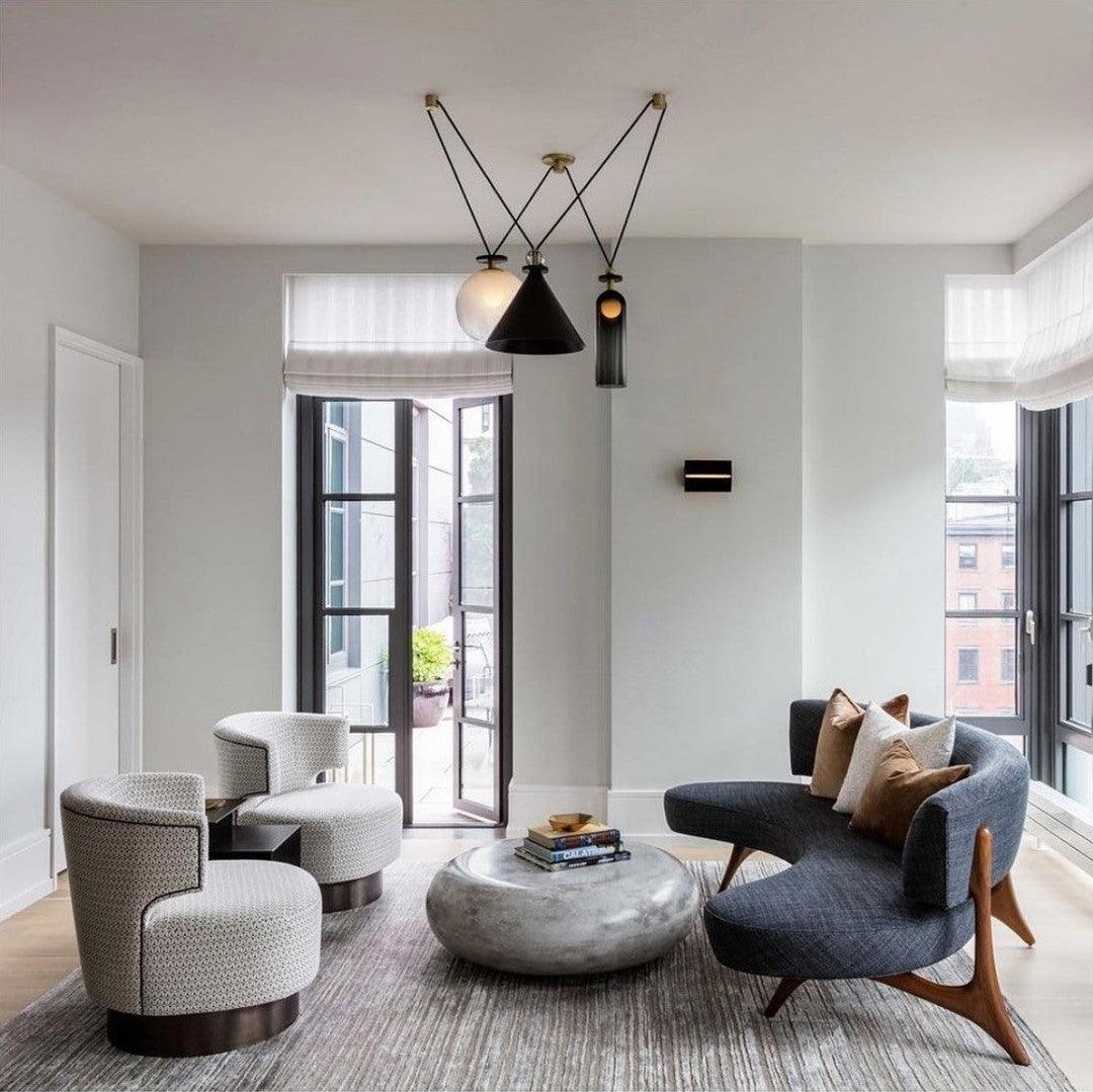 Lustra Chandelier Geometric Shape Art - Letslighting
