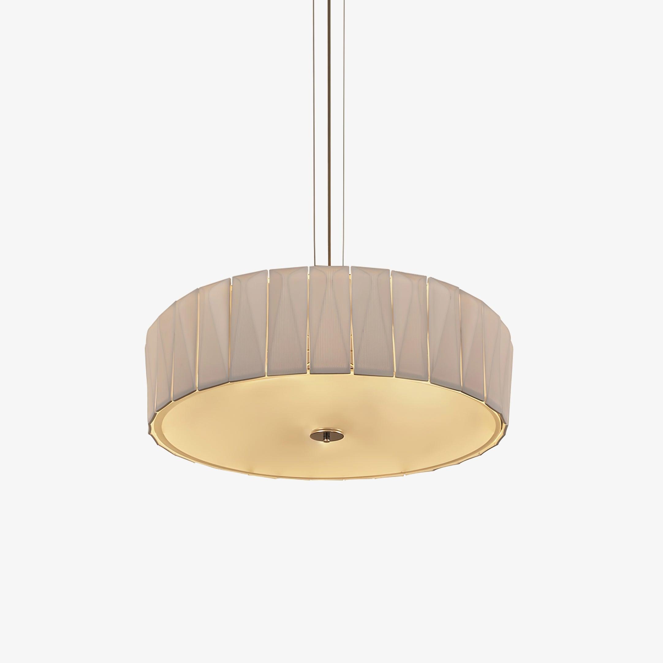 Vaeliora Ribbed Ceramic Pendant Light - Letslighting
