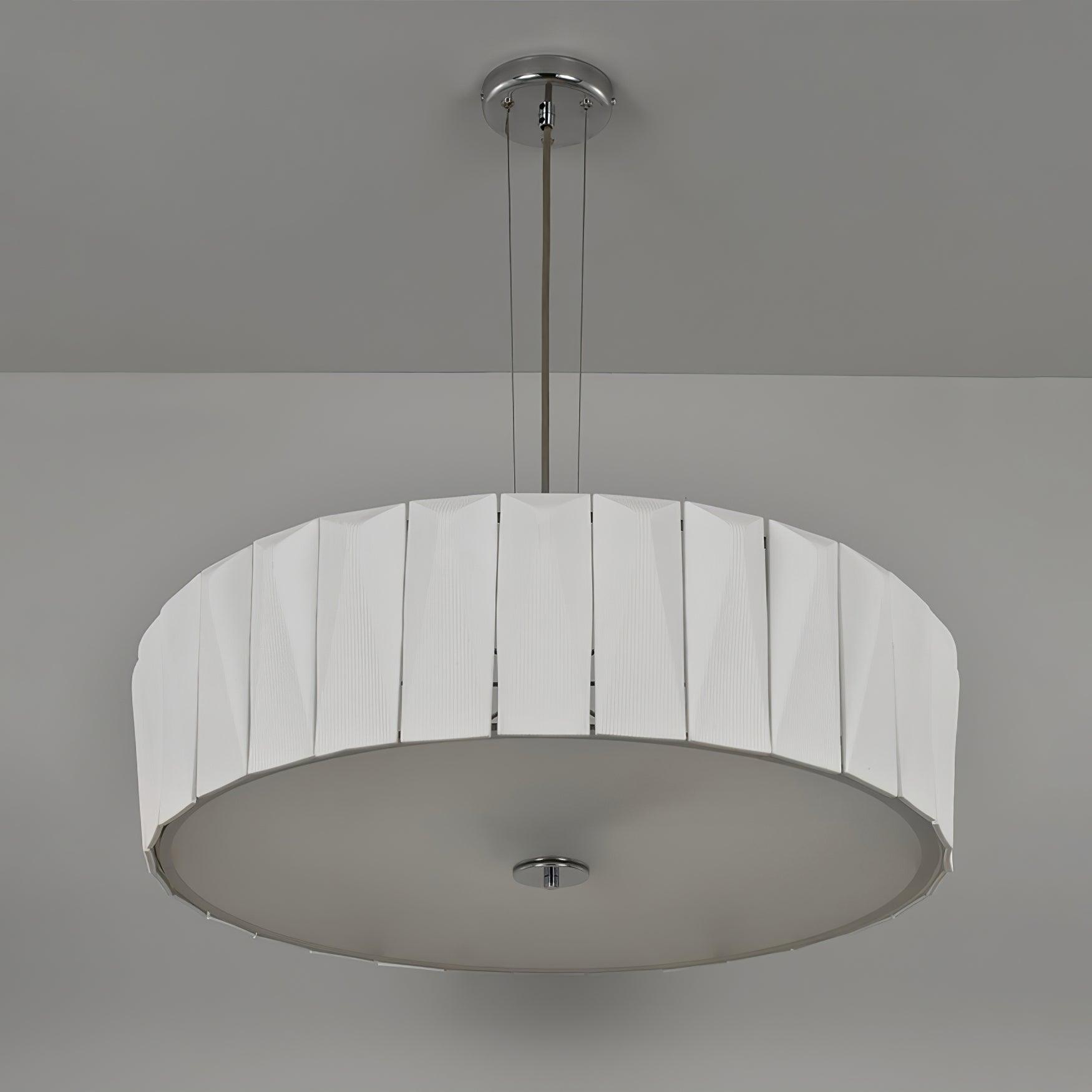 Vaeliora Ribbed Ceramic Pendant Light - Letslighting
