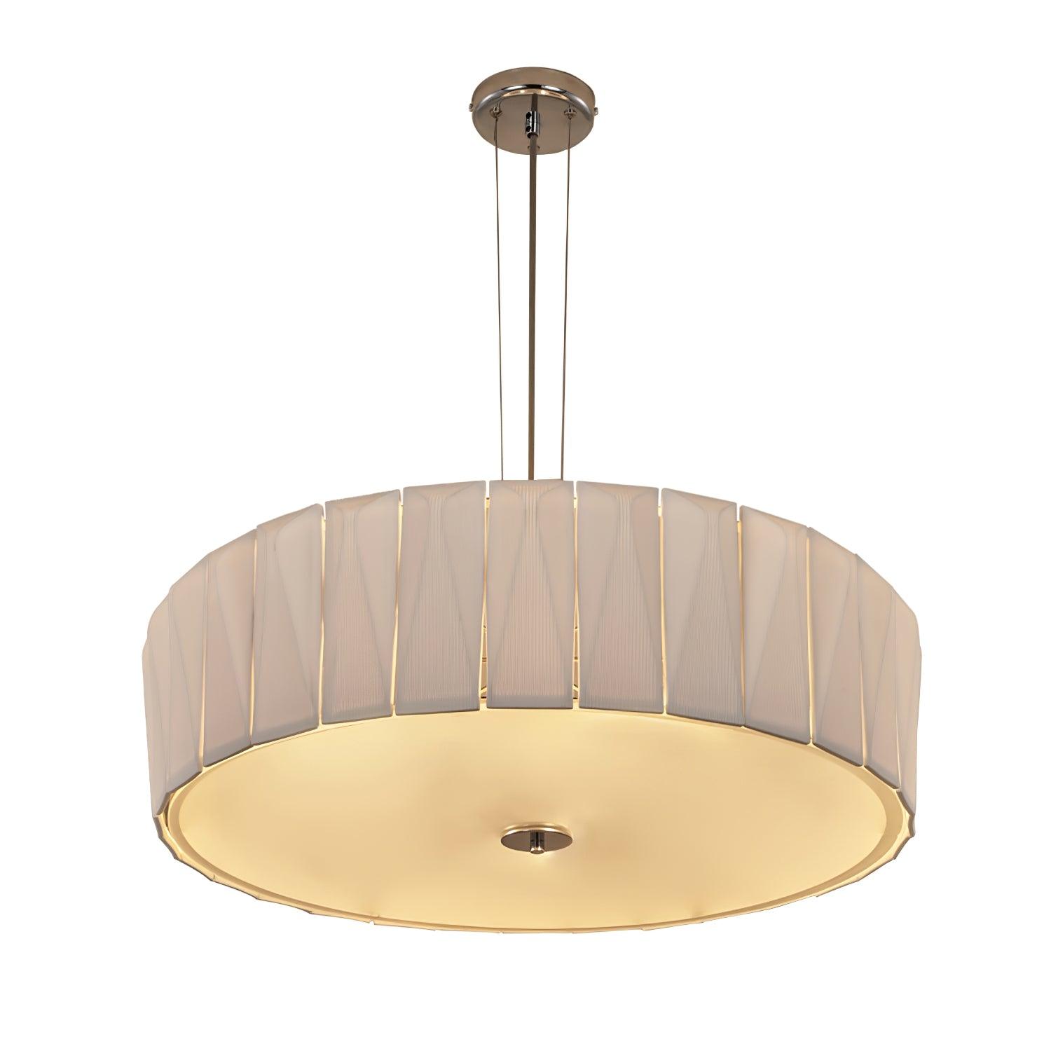 Vaeliora Ribbed Ceramic Pendant Light - Letslighting