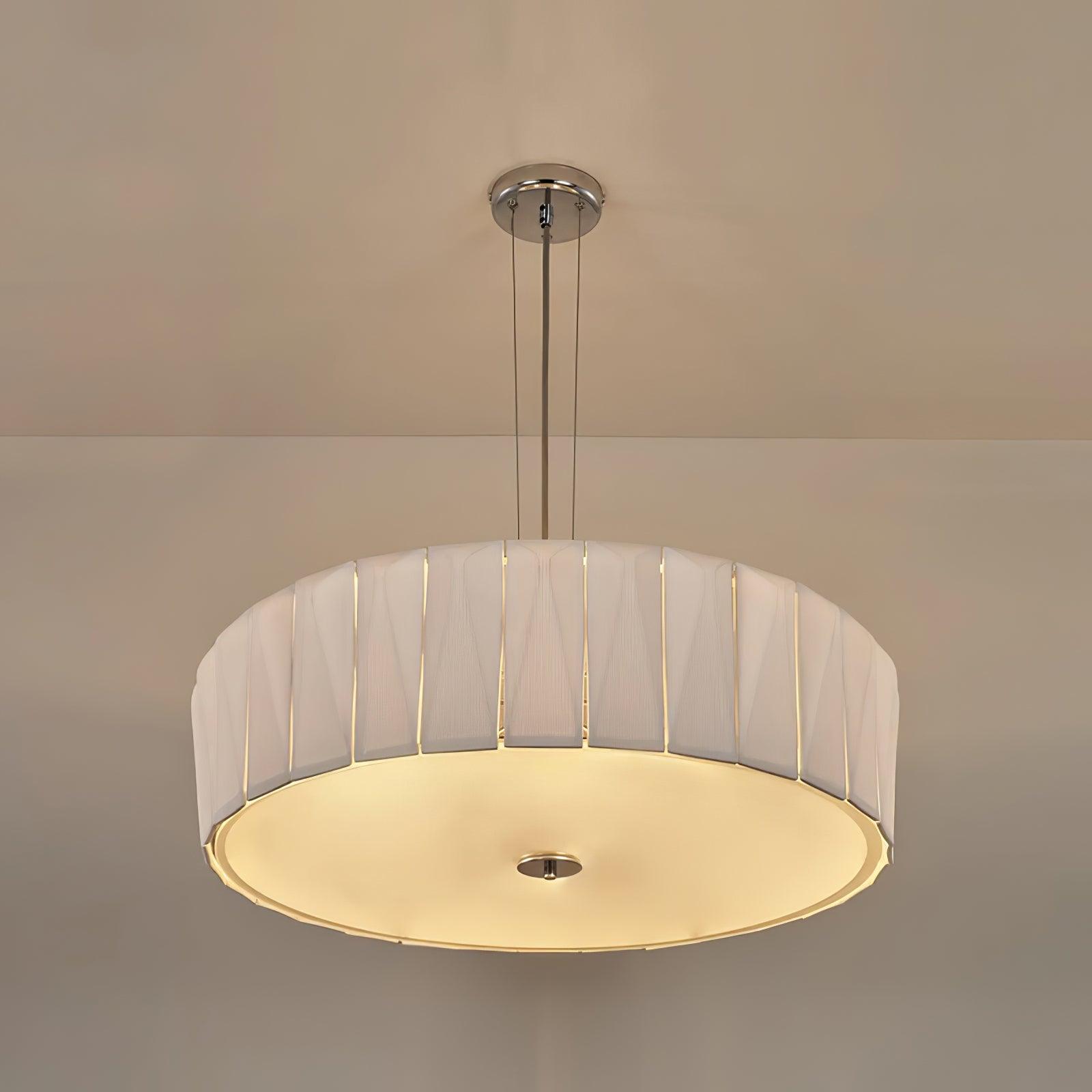 Vaeliora Ribbed Ceramic Pendant Light - Letslighting