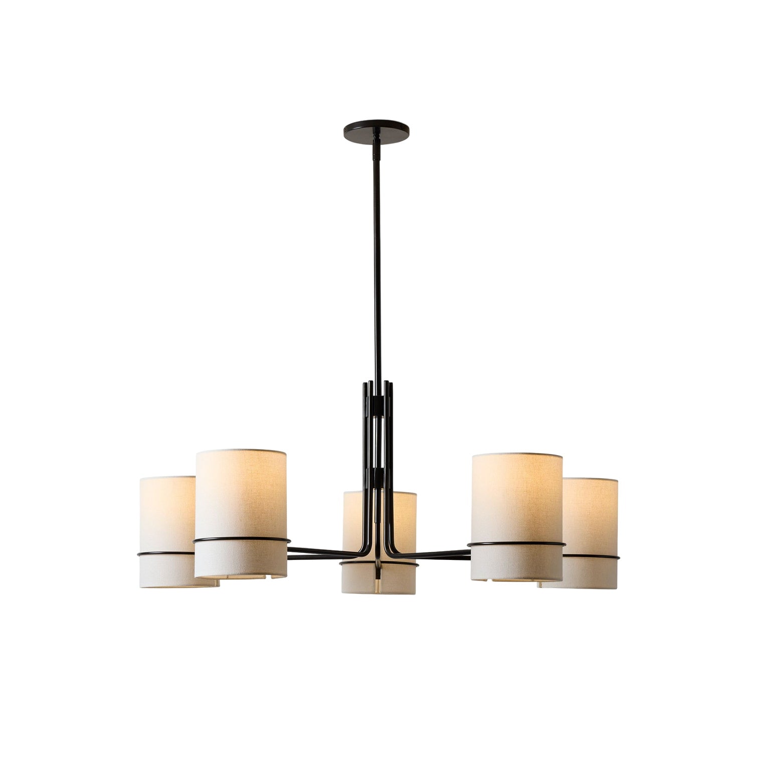 Eurvinel Premium Nordic Art Brass Fabric Chandelier - Letslighting