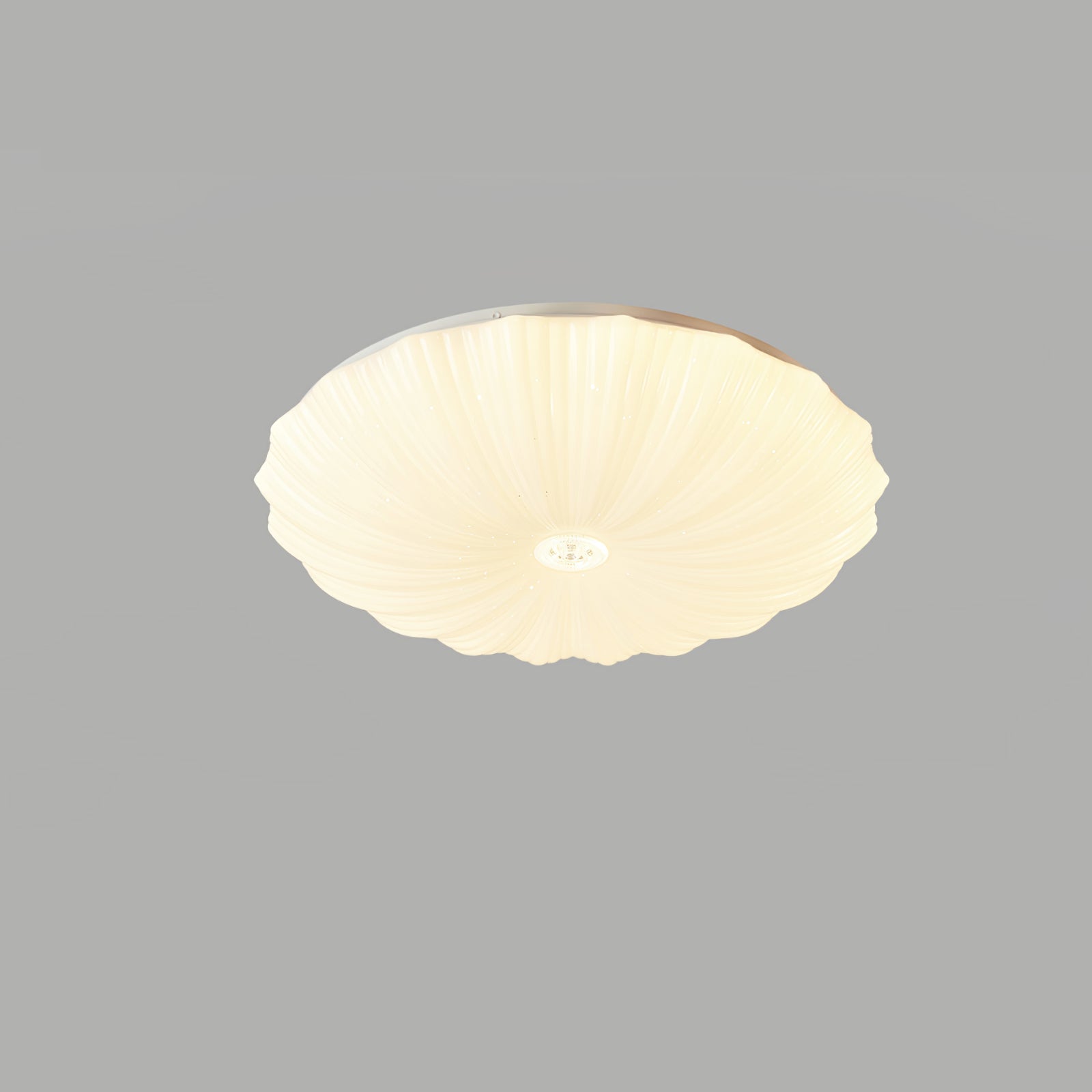 Coloria Nordic Art Shell Round Ceiling Lamp - Letslighting