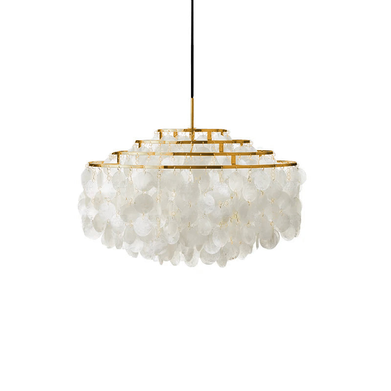 Lustra Pendant Lamp Round Shell Ring - Letslighting