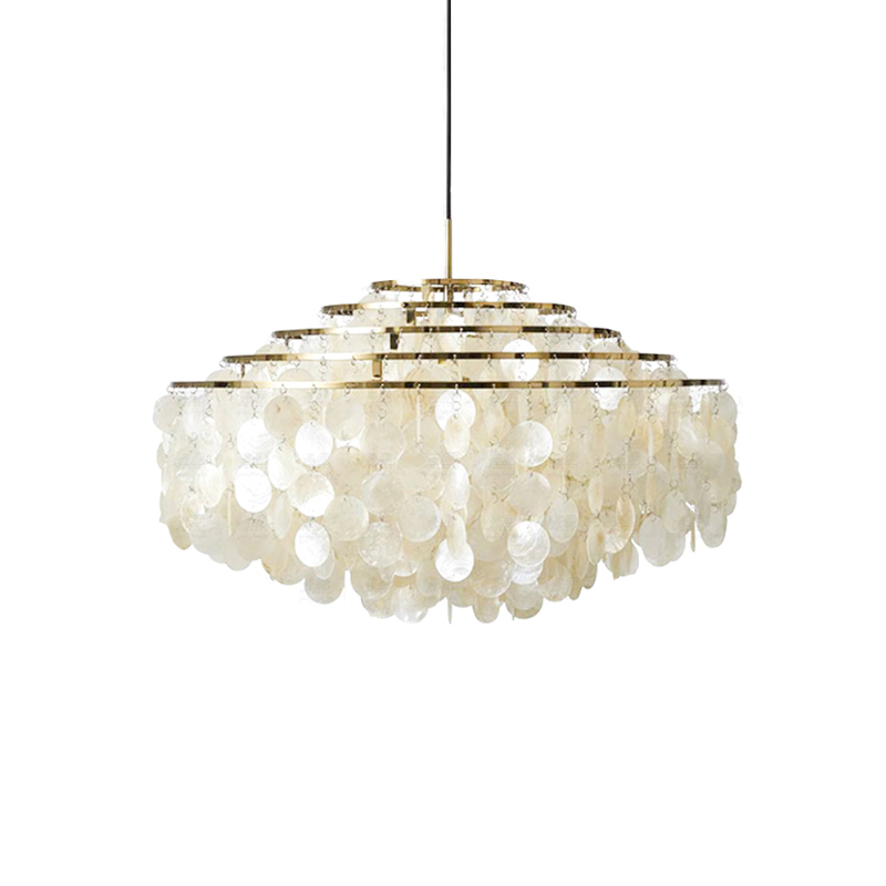 Lustra Pendant Lamp Round Shell Ring - Letslighting
