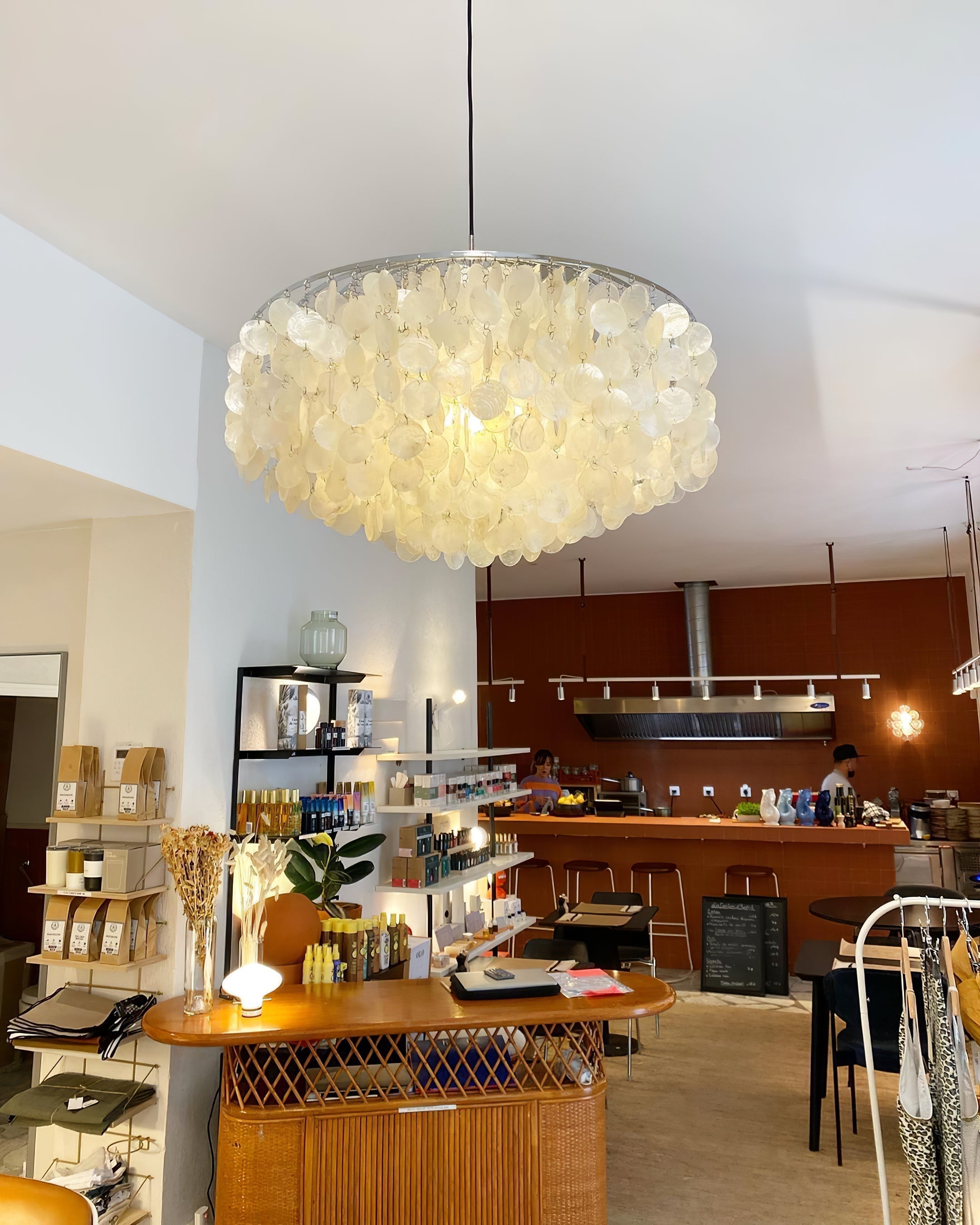 Lustra Pendant Lamp Round Shell Ring - Letslighting
