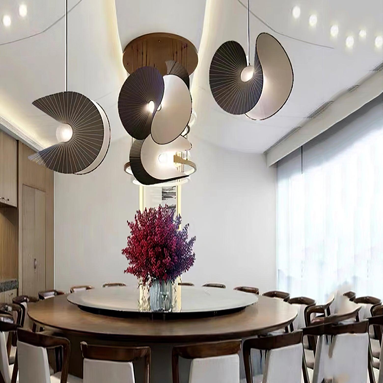 Mavira Fabric Pendant Light - Letslighting