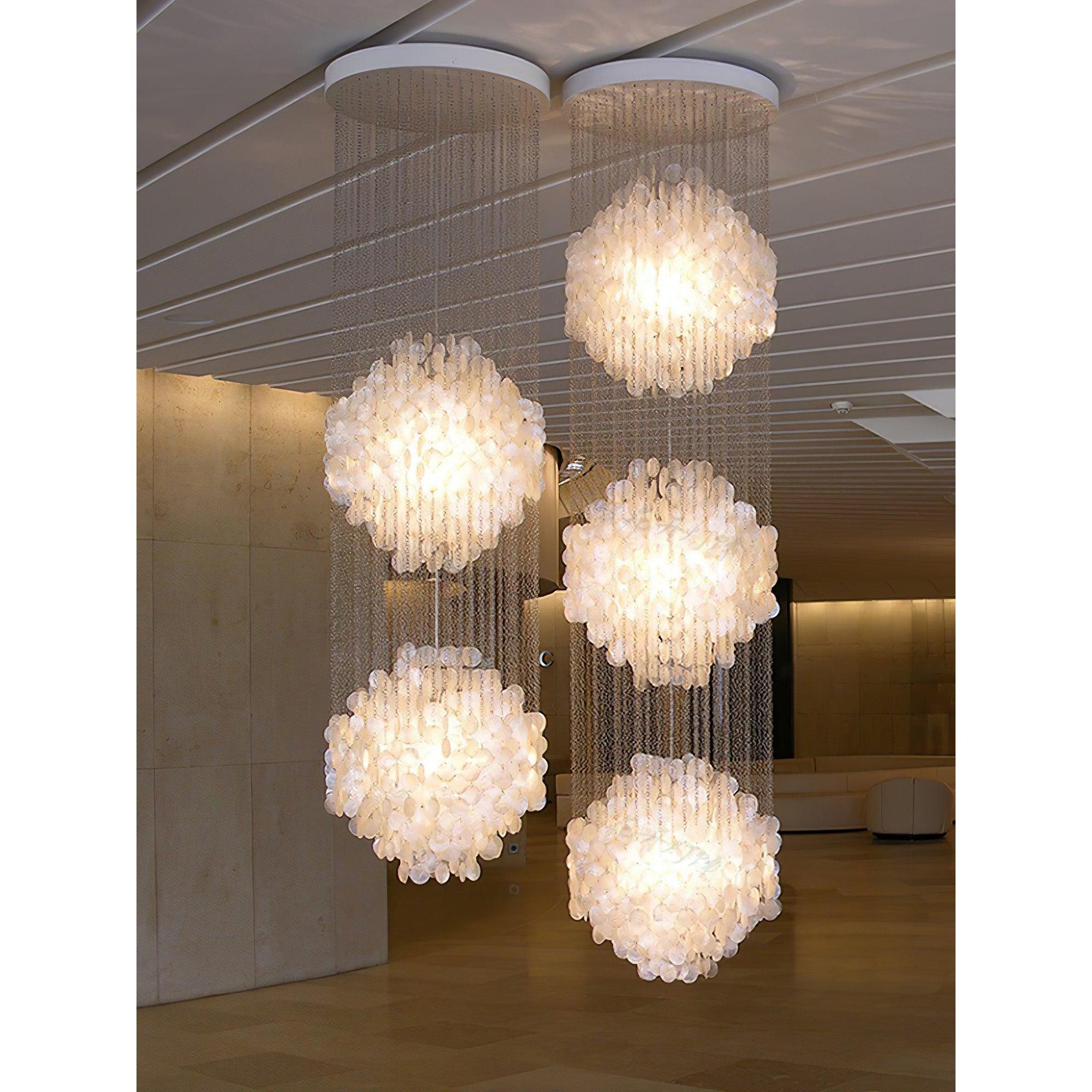 Idoris Postmodern Luxury Waterfall Chandelier - Letslighting