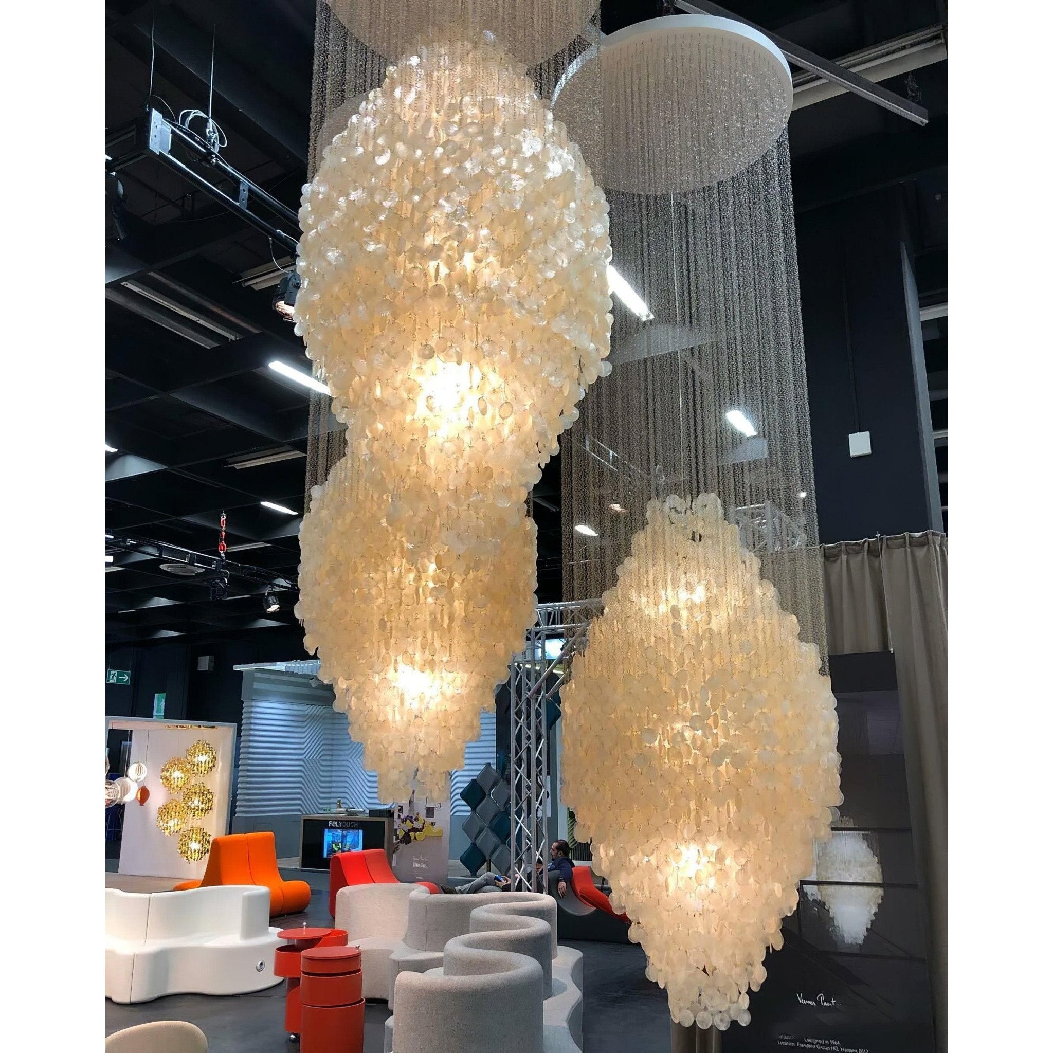 Idoris Postmodern Luxury Waterfall Chandelier - Letslighting
