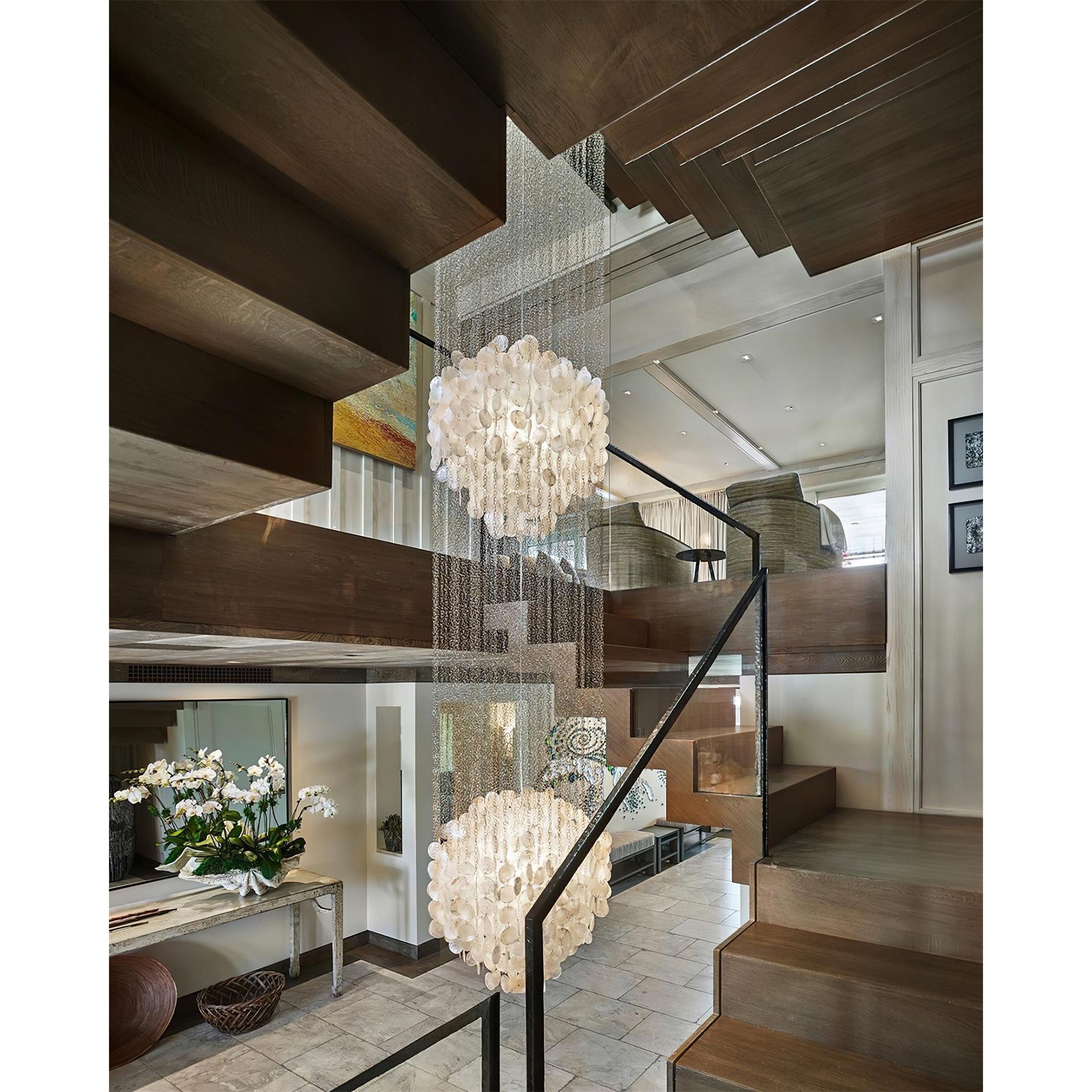 Idoris Postmodern Luxury Waterfall Chandelier - Letslighting