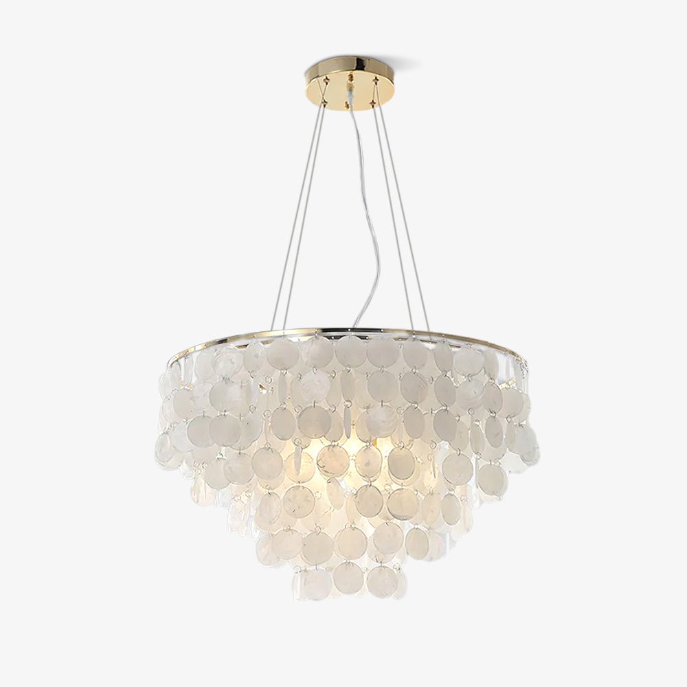 Esileth Postmodern Luxury Shell Wind Chime Chandelier - Letslighting
