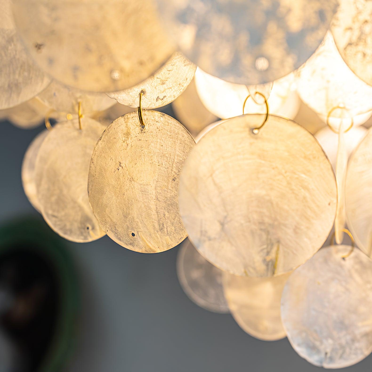 Esileth Postmodern Luxury Shell Wind Chime Chandelier - Letslighting