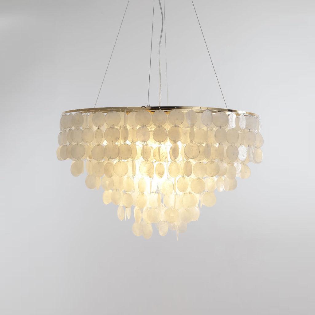 Esileth Postmodern Luxury Shell Wind Chime Chandelier - Letslighting