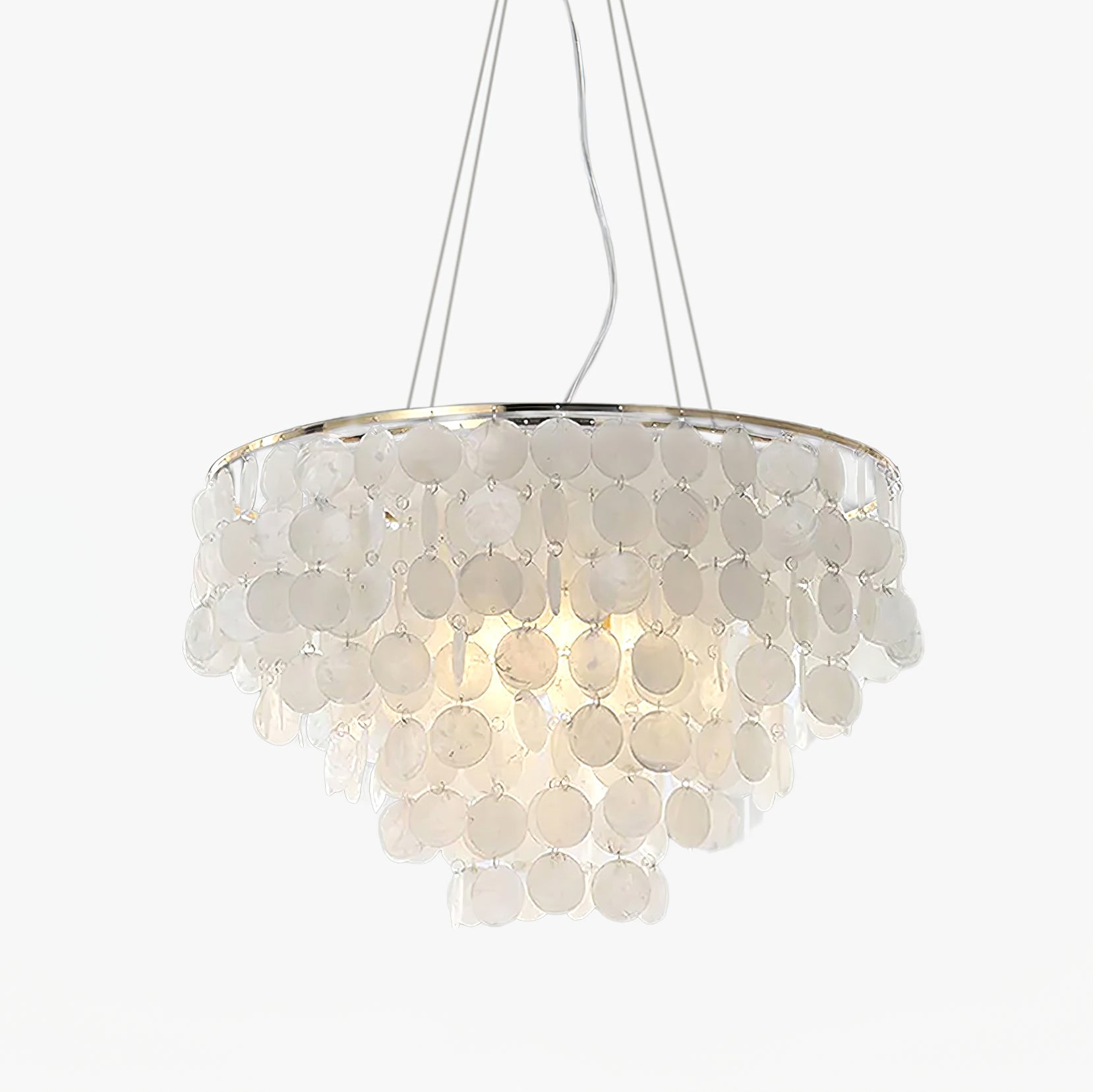Esileth Postmodern Luxury Shell Wind Chime Chandelier - Letslighting