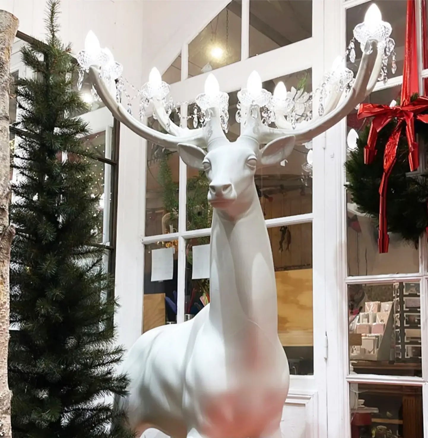 Lustra Floor Lamp Deer Figure Playful Artistic - Letslighting