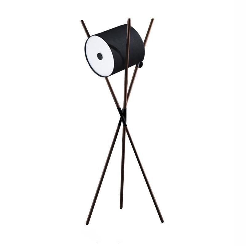 Colton Contemporary Wood Floor Lamp - Letslighting