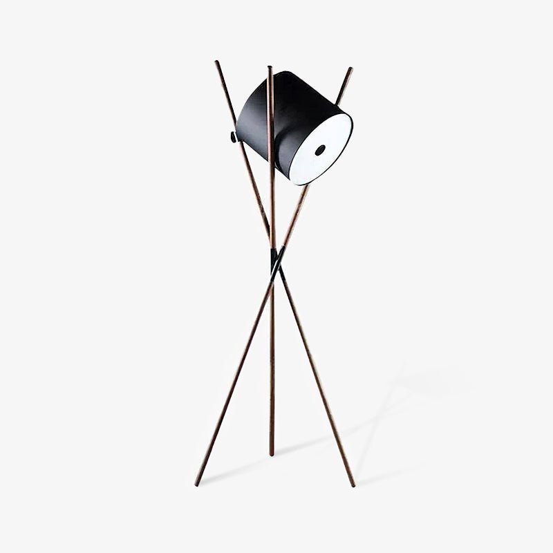 Colton Contemporary Wood Floor Lamp - Letslighting
