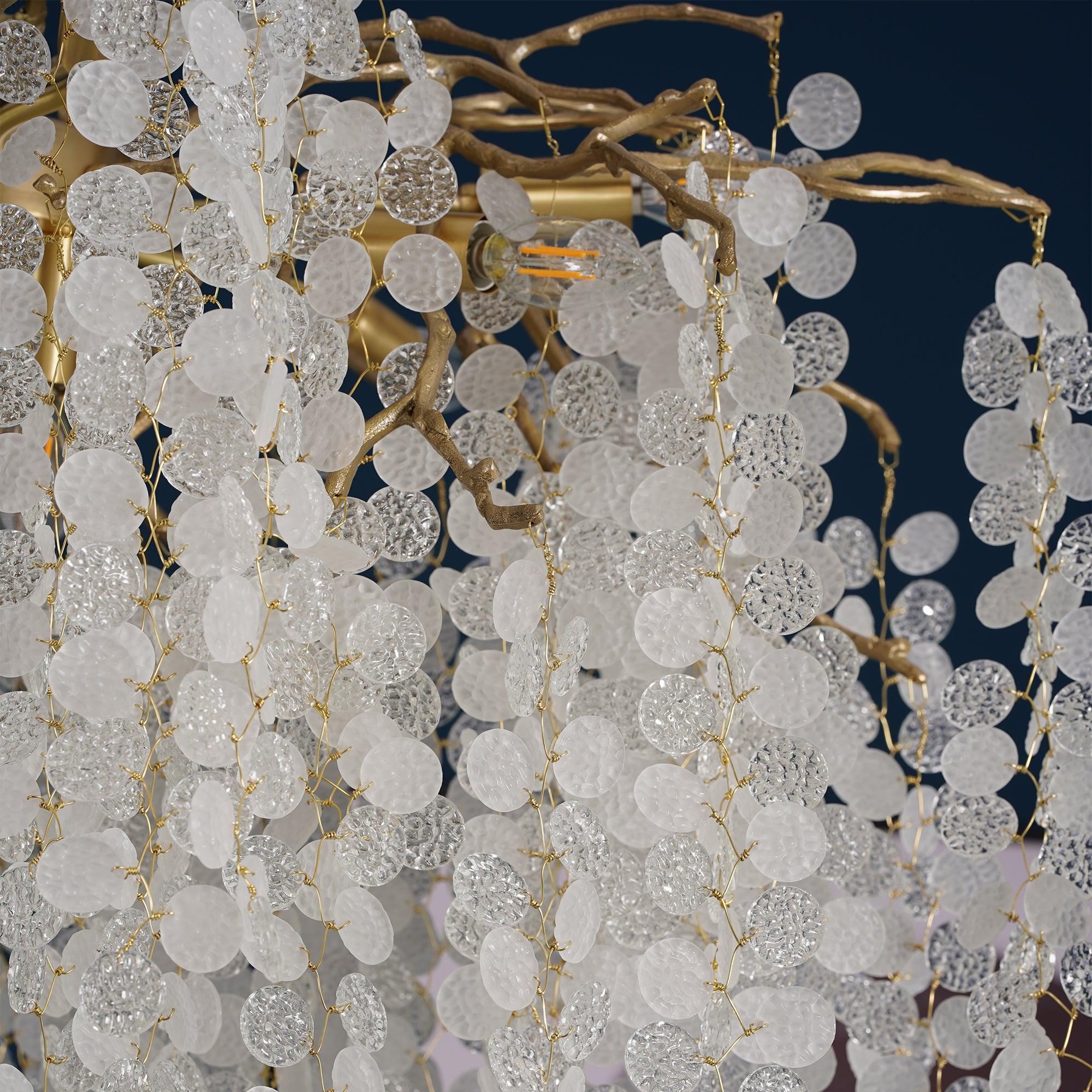 Lustra Pendant Lamp Crystal Dewdrop - Letslighting