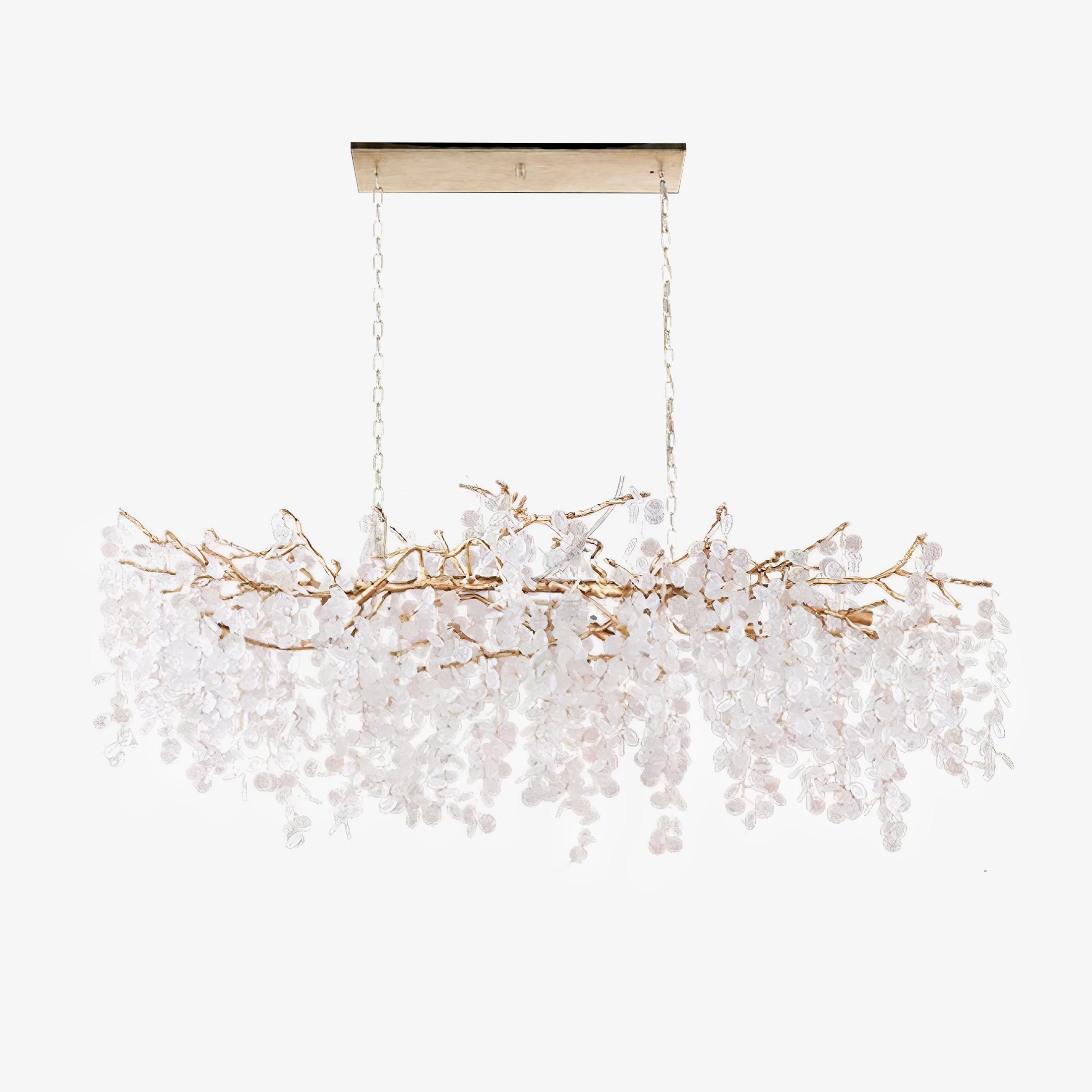 Lustra Pendant Lamp Crystal Dewdrop - Letslighting