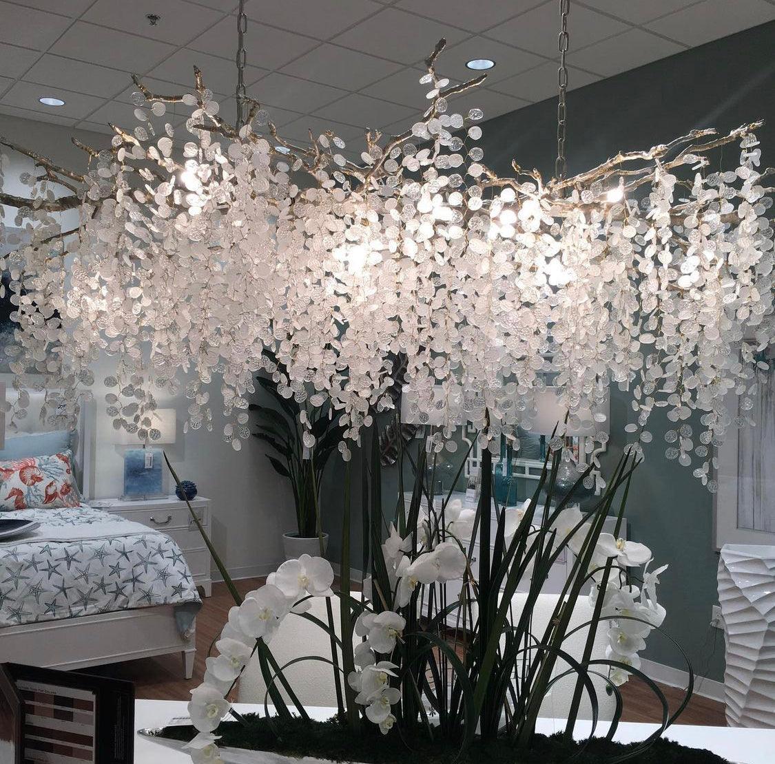Lustra Pendant Lamp Crystal Dewdrop - Letslighting