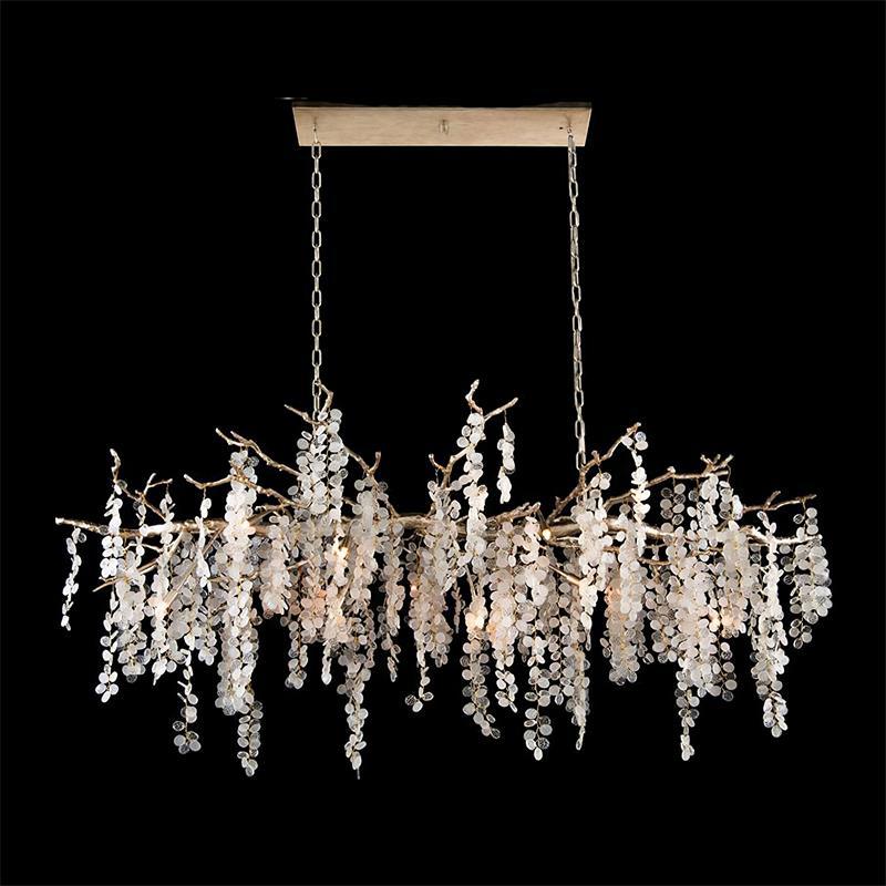 Lustra Pendant Lamp Crystal Dewdrop - Letslighting