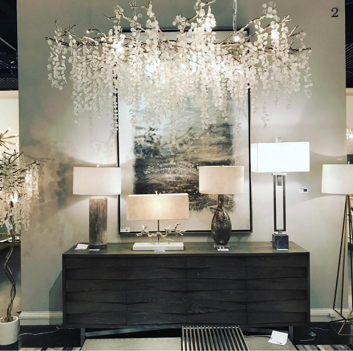 Lustra Pendant Lamp Crystal Dewdrop - Letslighting