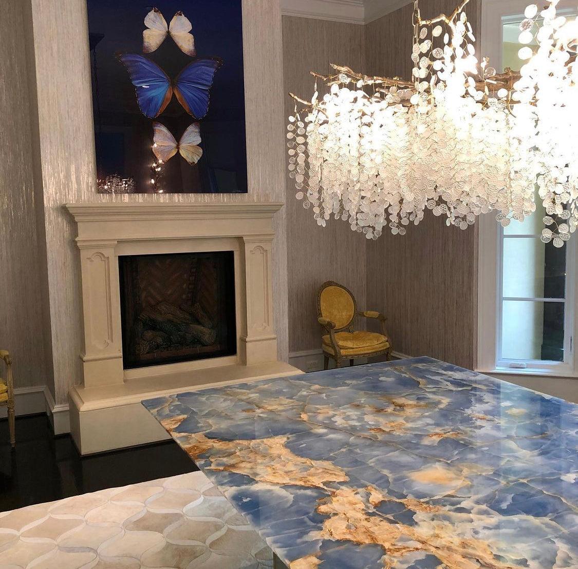 Lustra Pendant Lamp Crystal Dewdrop - Letslighting