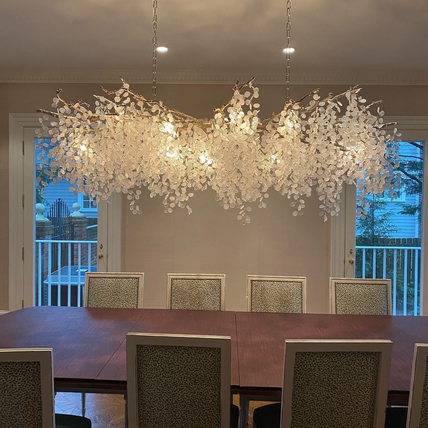 Lustra Pendant Lamp Crystal Dewdrop - Letslighting