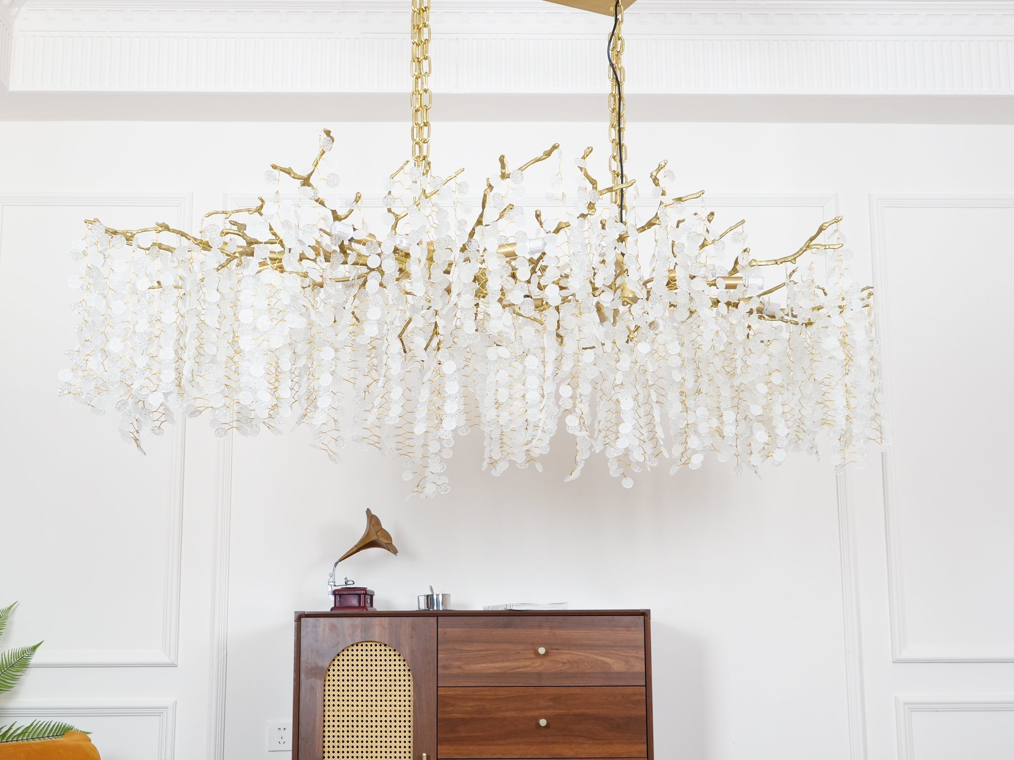 Lustra Pendant Lamp Crystal Dewdrop - Letslighting