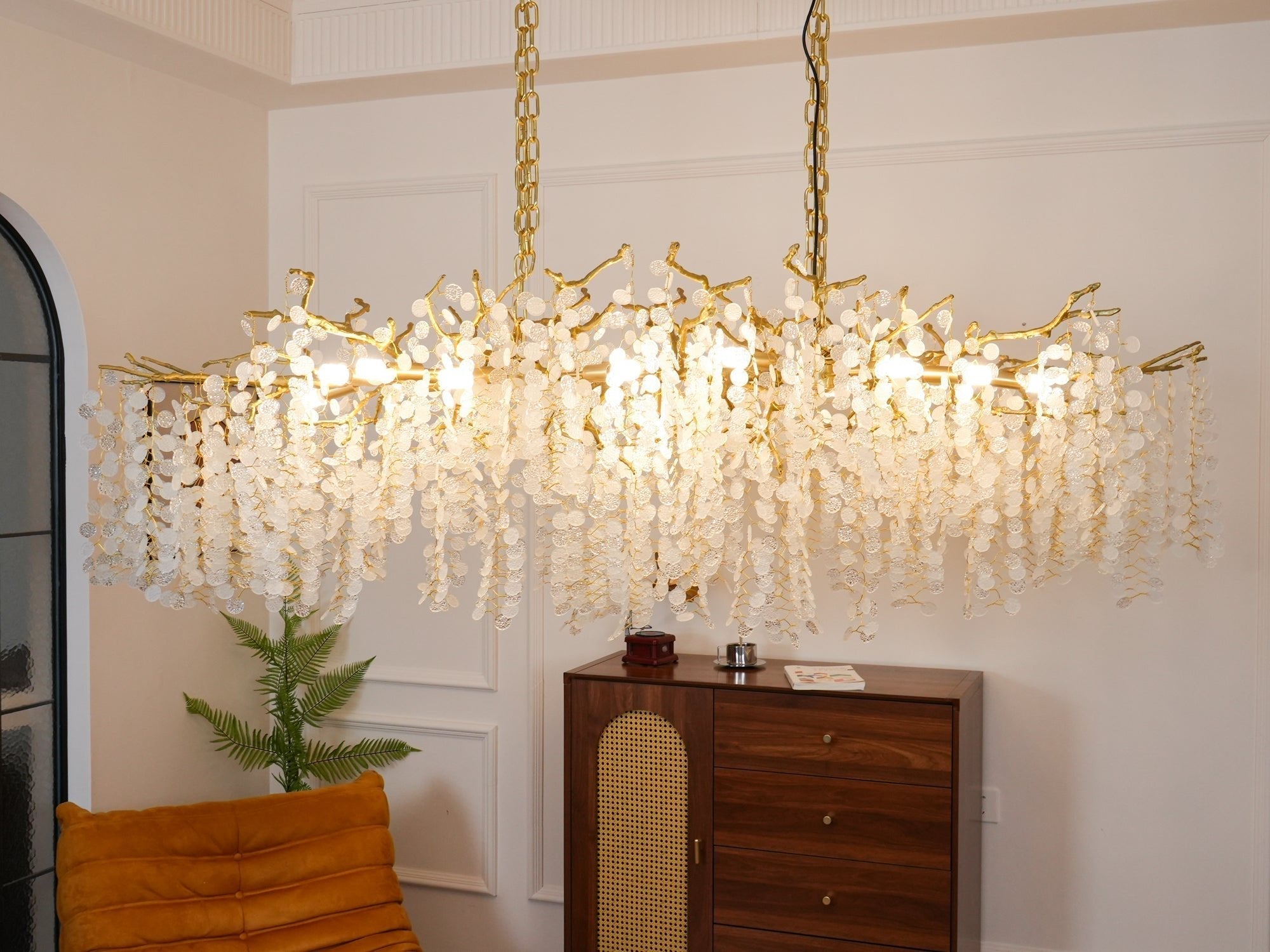 Lustra Pendant Lamp Crystal Dewdrop - Letslighting