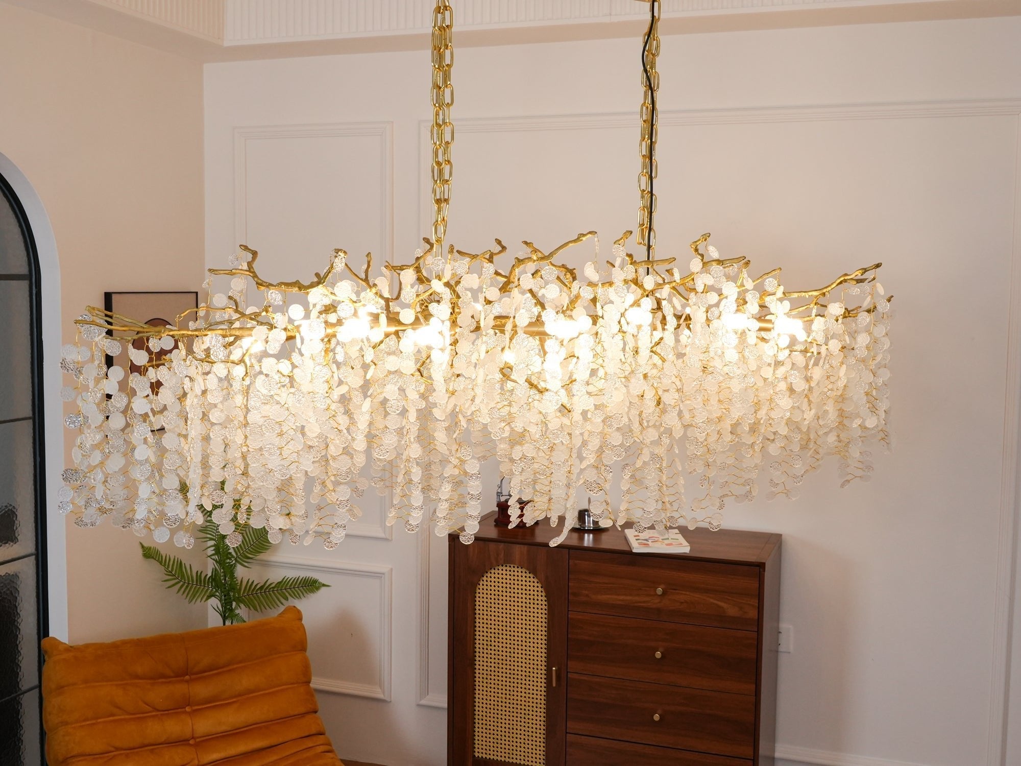Lustra Pendant Lamp Crystal Dewdrop - Letslighting