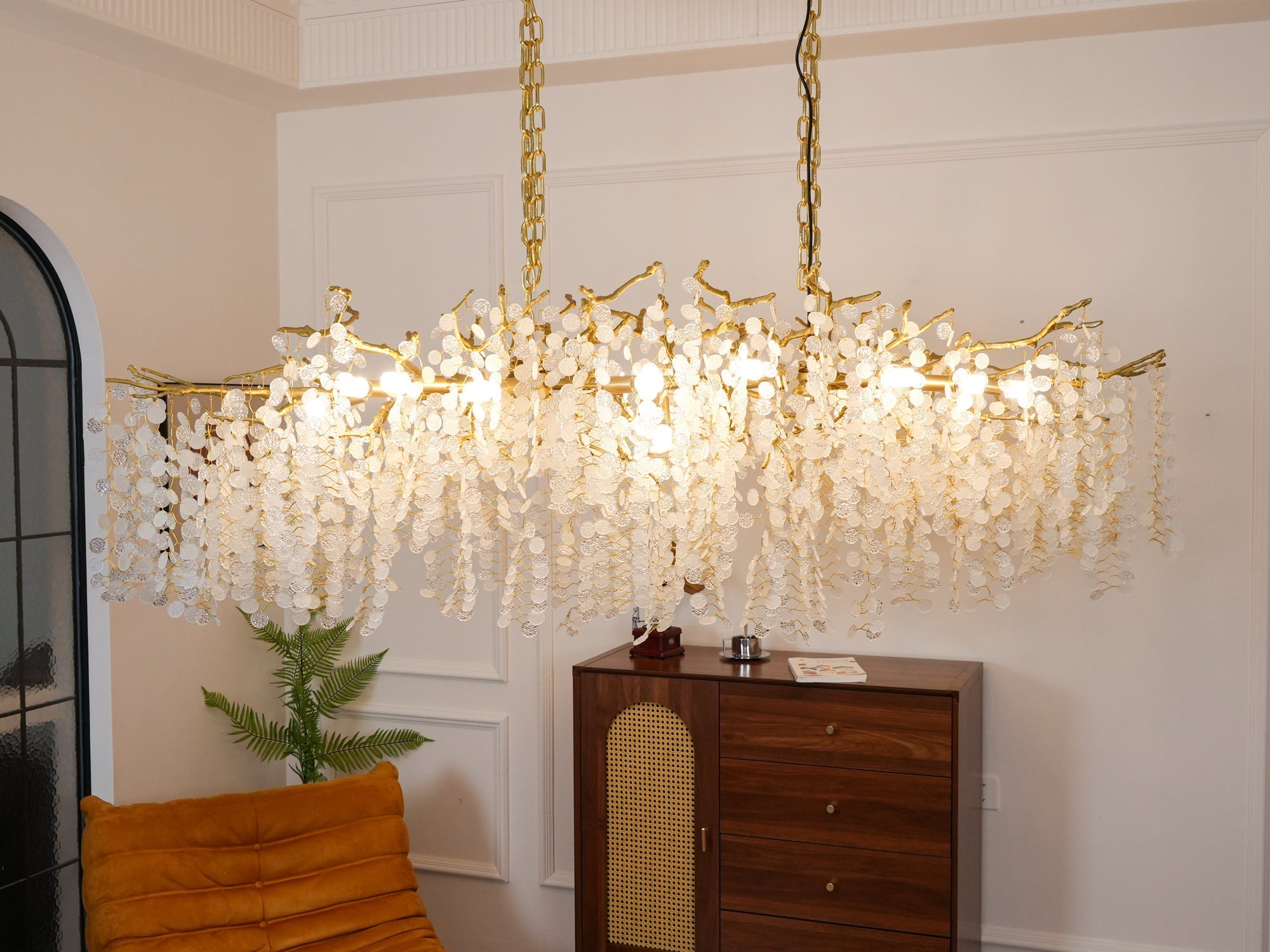 Lustra Pendant Lamp Crystal Dewdrop - Letslighting