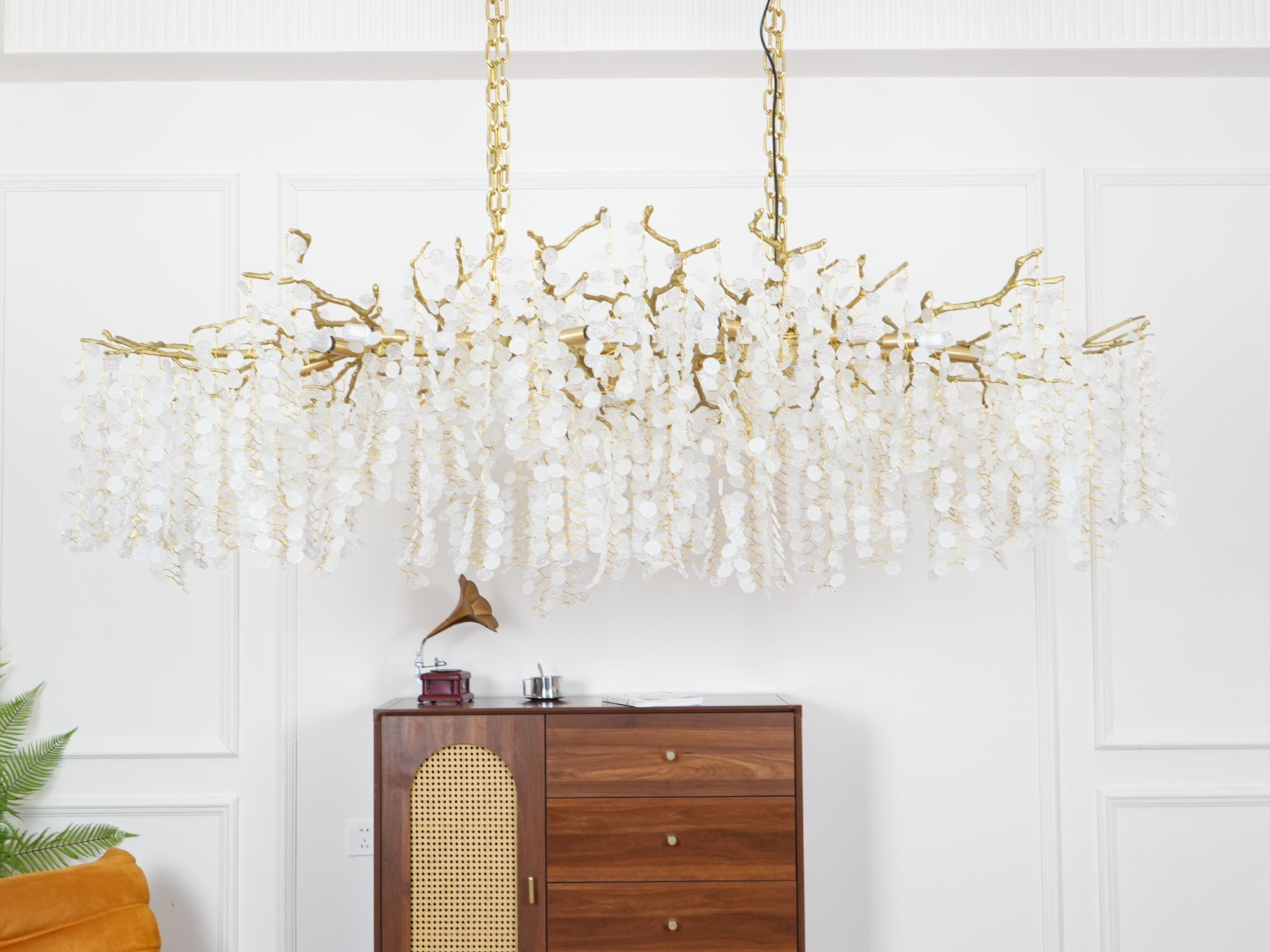 Lustra Pendant Lamp Crystal Dewdrop - Letslighting