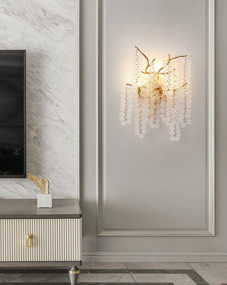 Citalos Postmodern Luxury Crystal Wall Lamp - Letslighting