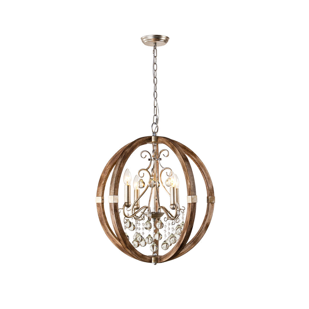 Oltheyra Premium Elegance Wooden Pendant Lamp - Letslighting